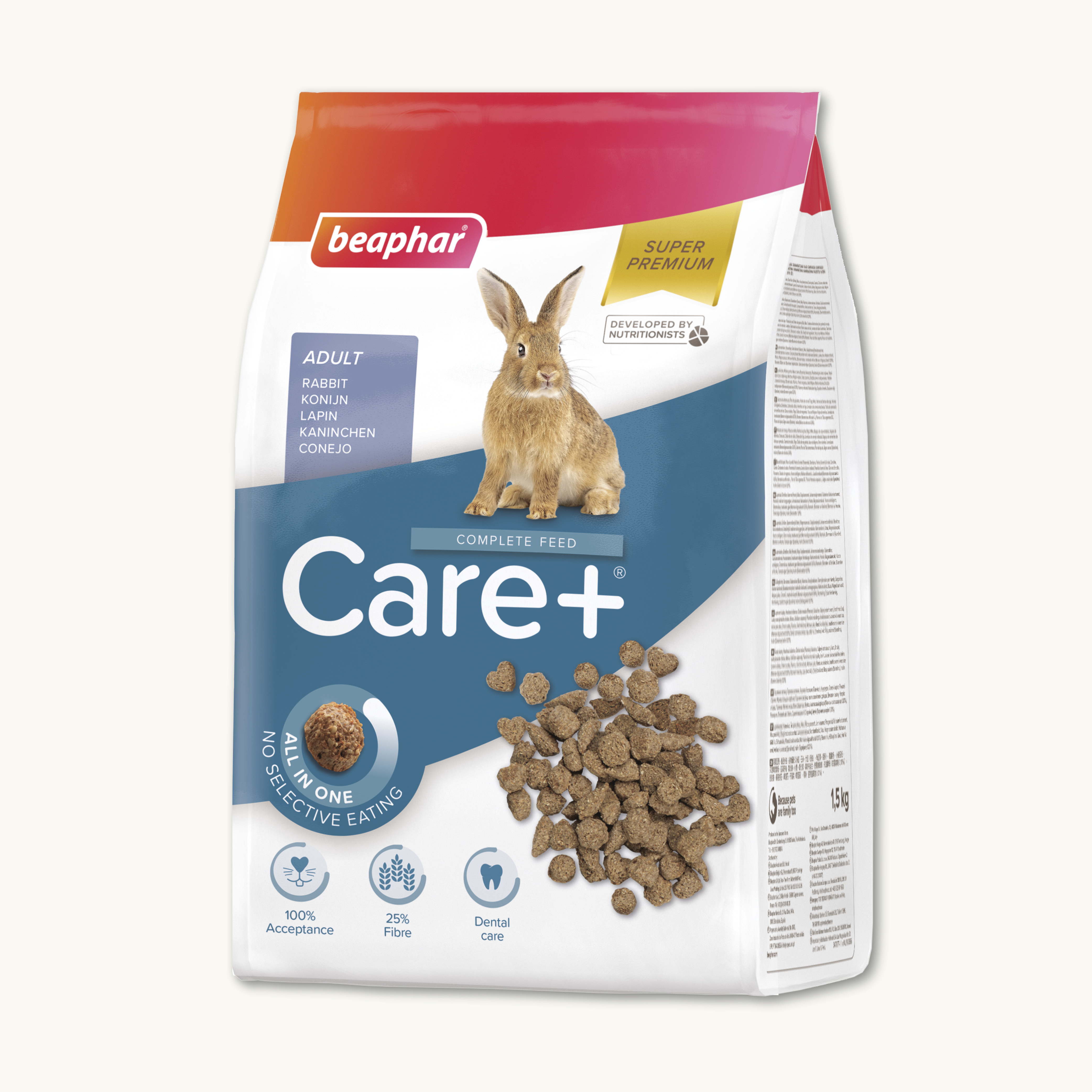 Beaphar Care+ Conejo - 1,5kg