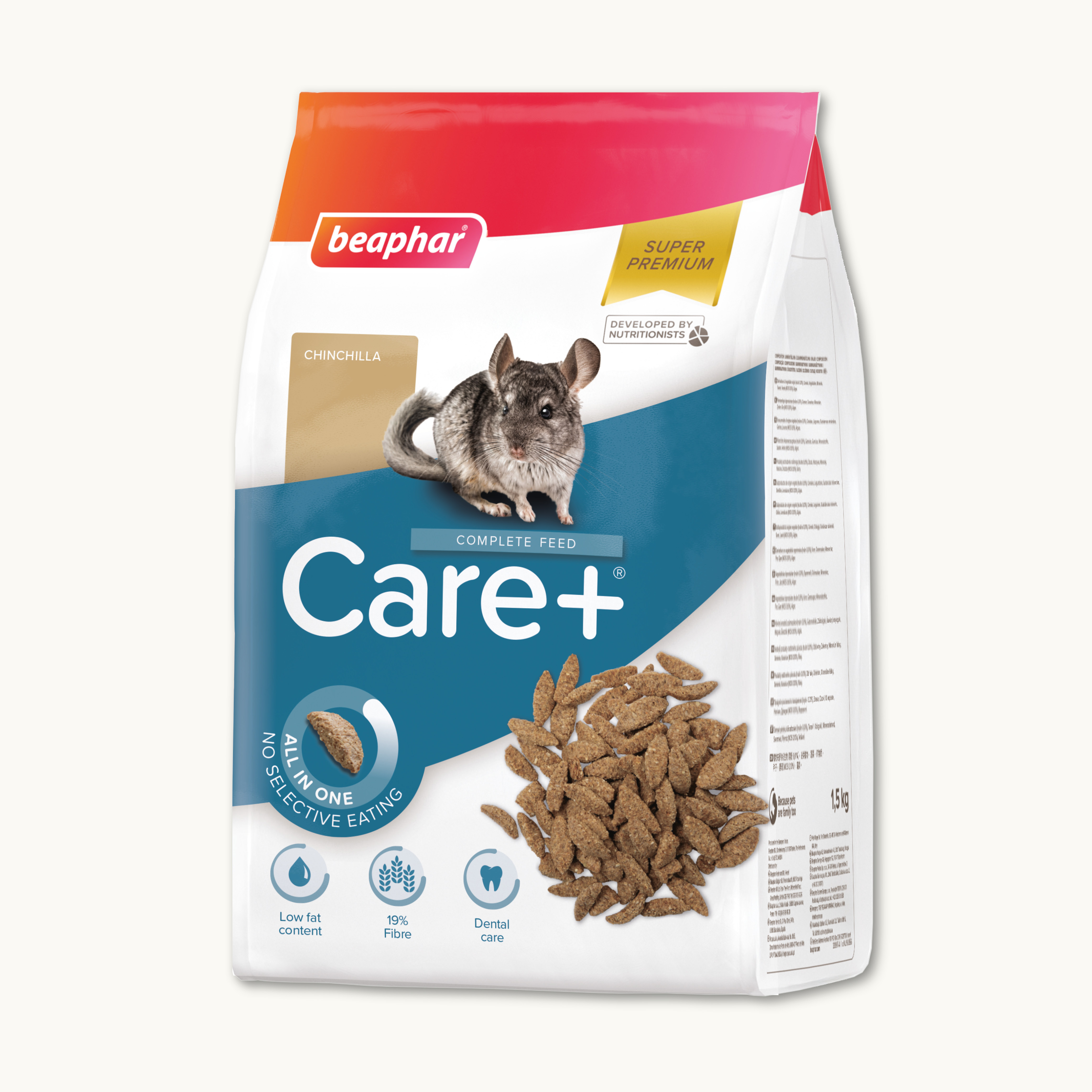 Beaphar Care+ Chinchilla - 1,5kg