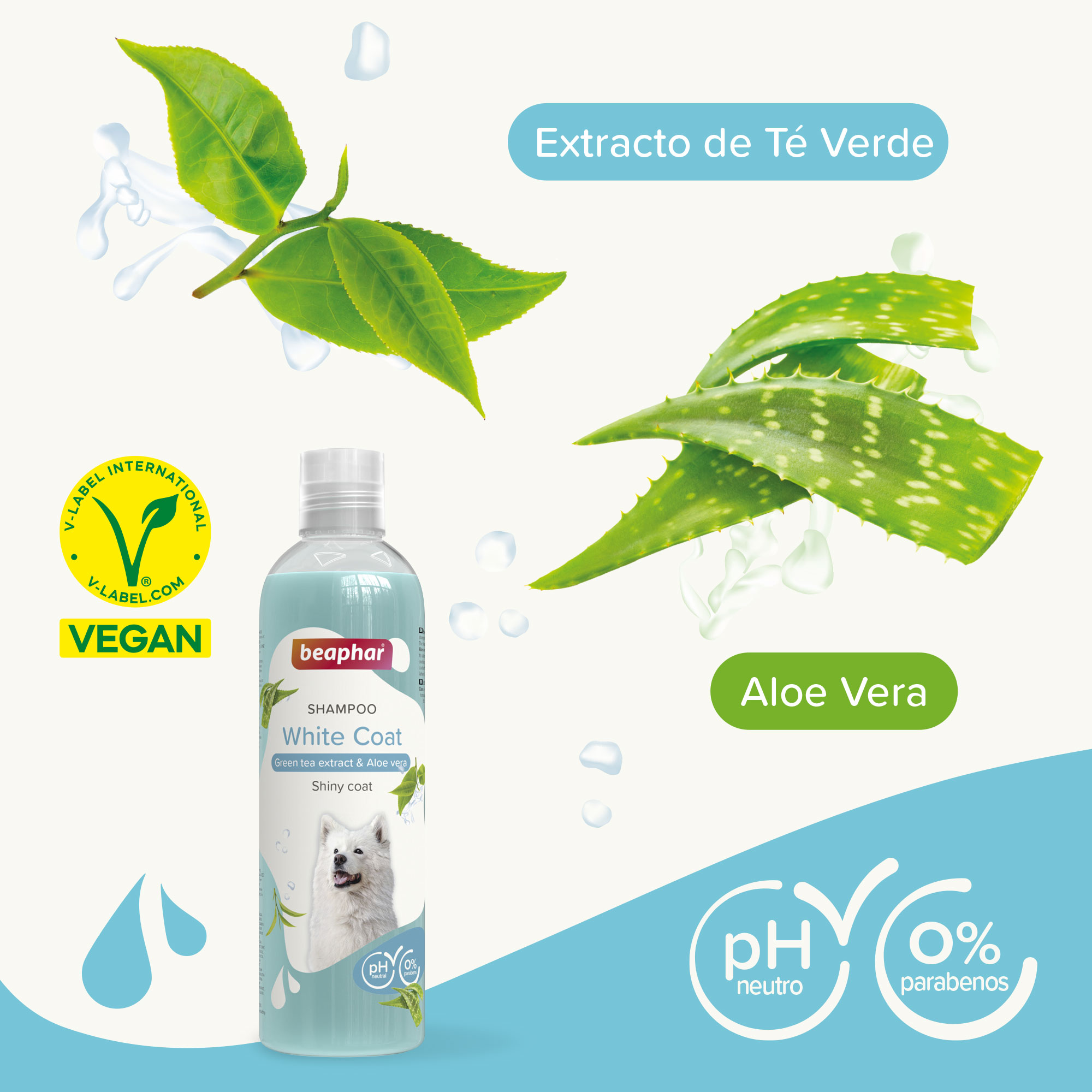 Champú Perros Pelo Blanco - 1L