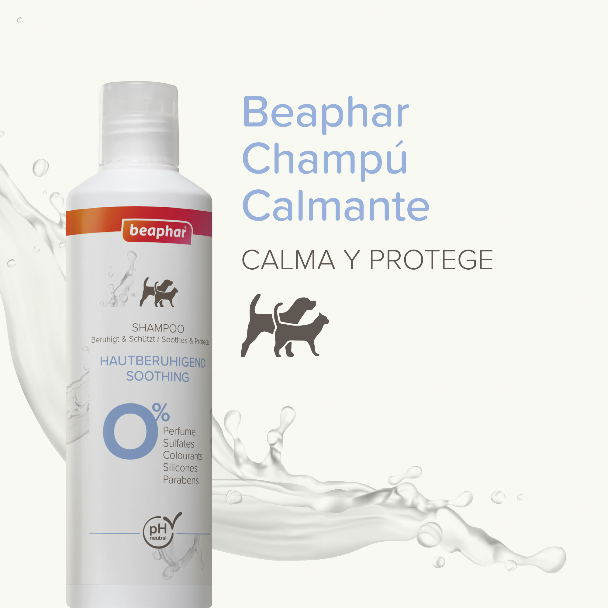 Beaphar Champú Calmante Perros y Gatos - 250ml