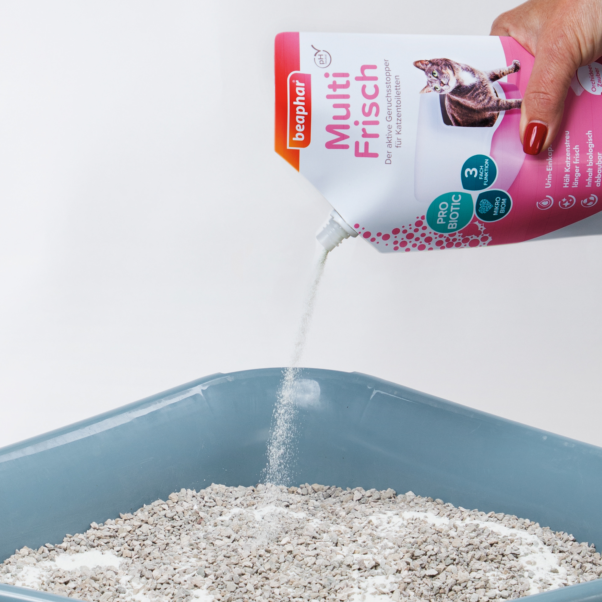 Beaphar Multi Fresh - Neutralizador de olores - Orquídea - 400g