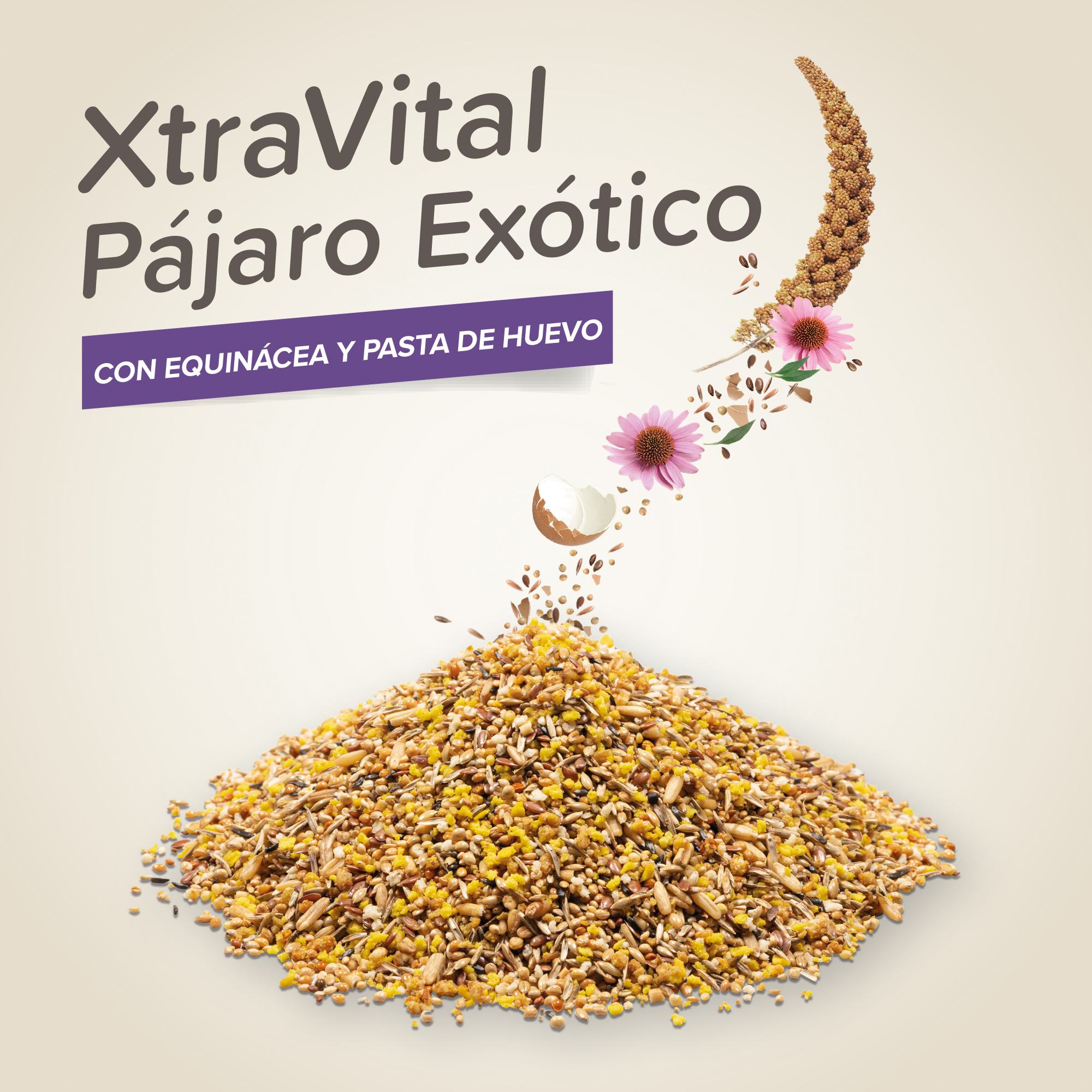 Beaphar Xtravital Aves Exóticas - 500g
