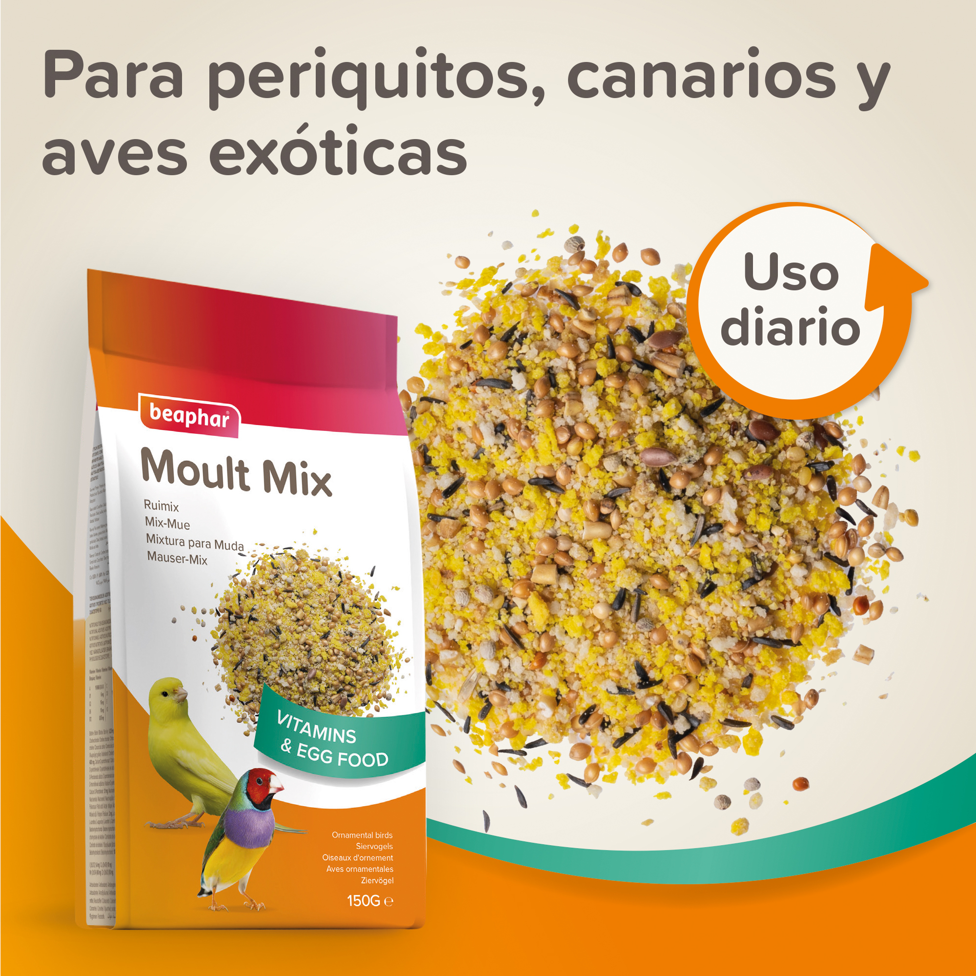 Beaphar Mixtura para Muda - 150g