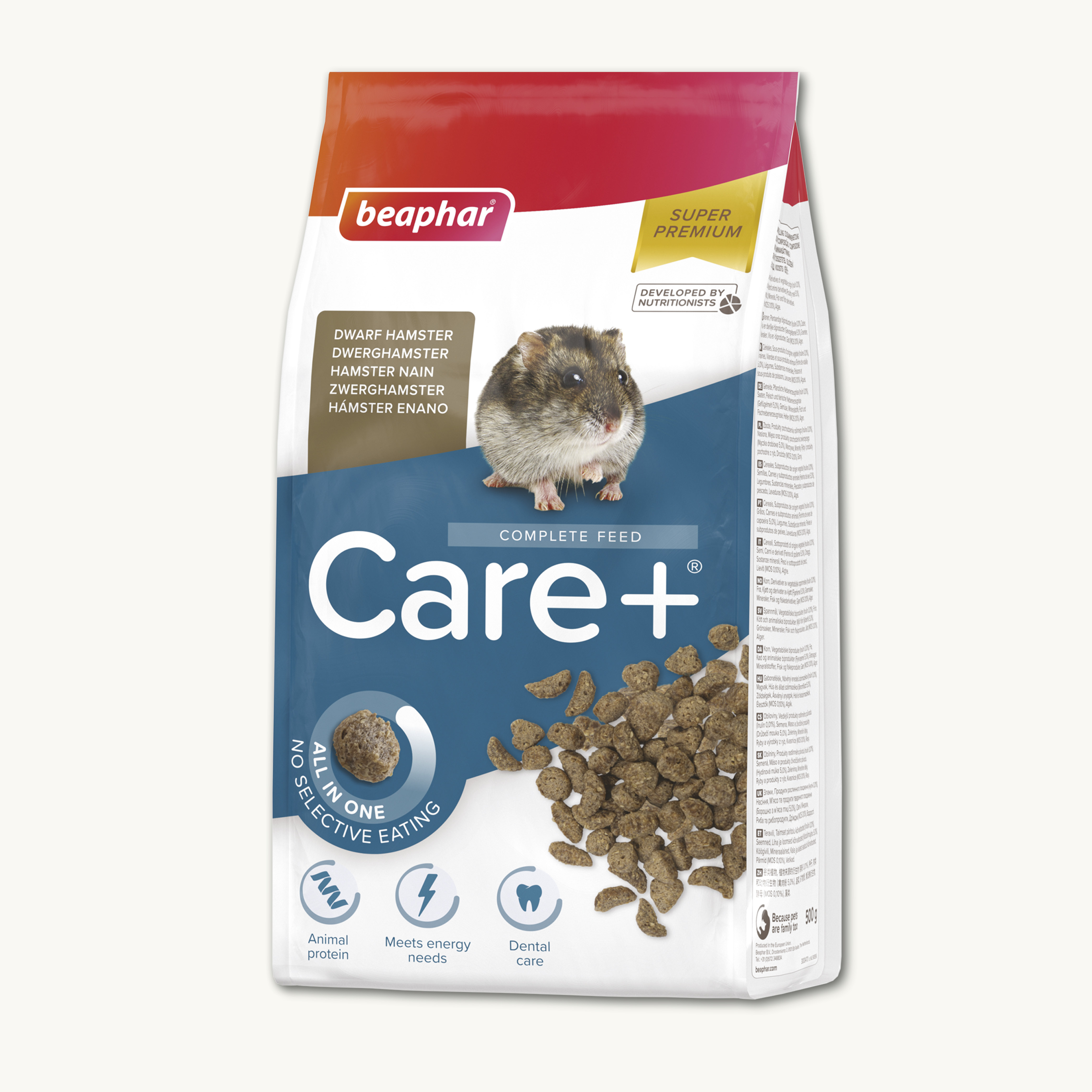 Beaphar Care+ Hámster Enano, 500g