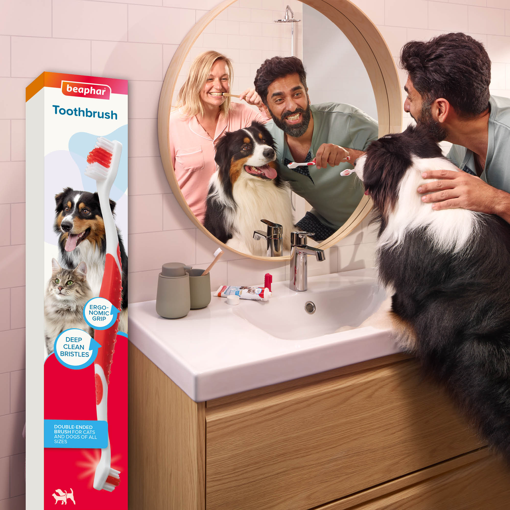 Beaphar Cepillo Dental Perro y Gato