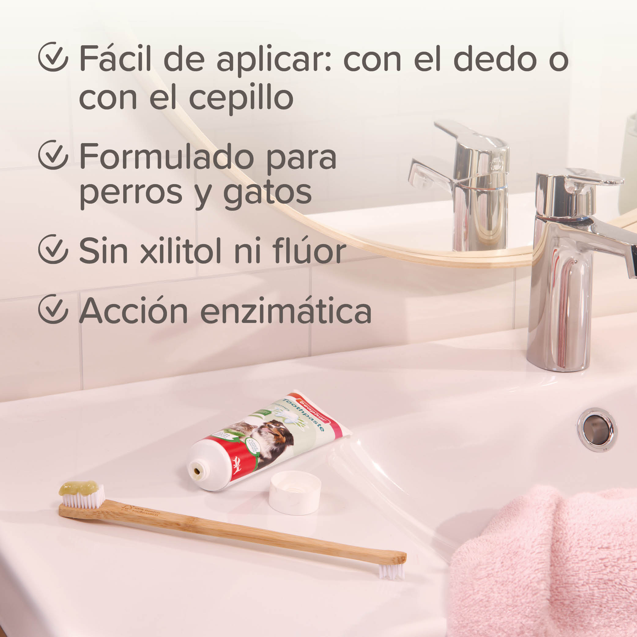 Pasta Dental Perros y Gatos Menta y Perejil - 100g (Menta y Perejil)