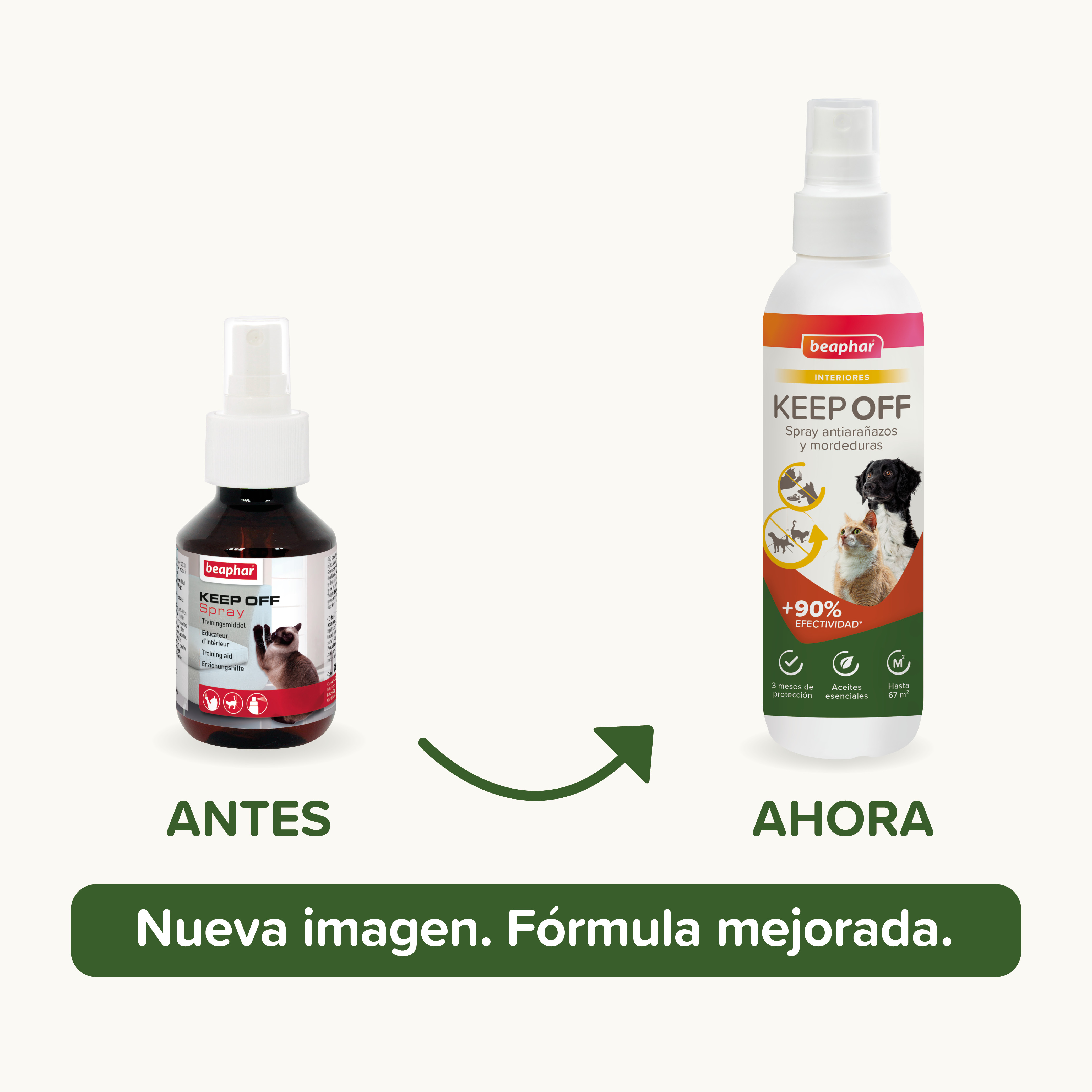 Beaphar Keep Off  Spray Educador Interiores - 200ml