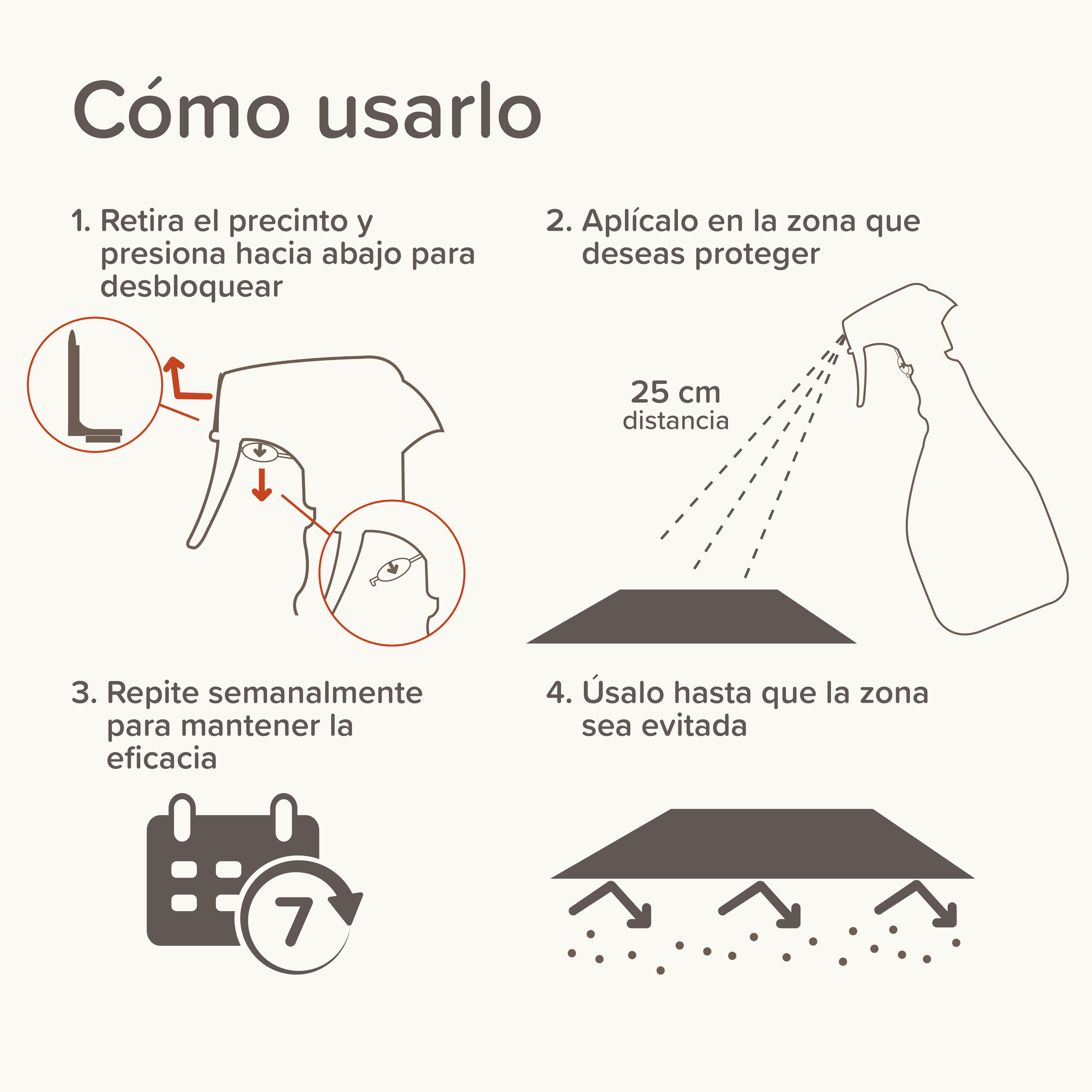 Beaphar Keep Off Spray  Educador Exteriores - 500ml