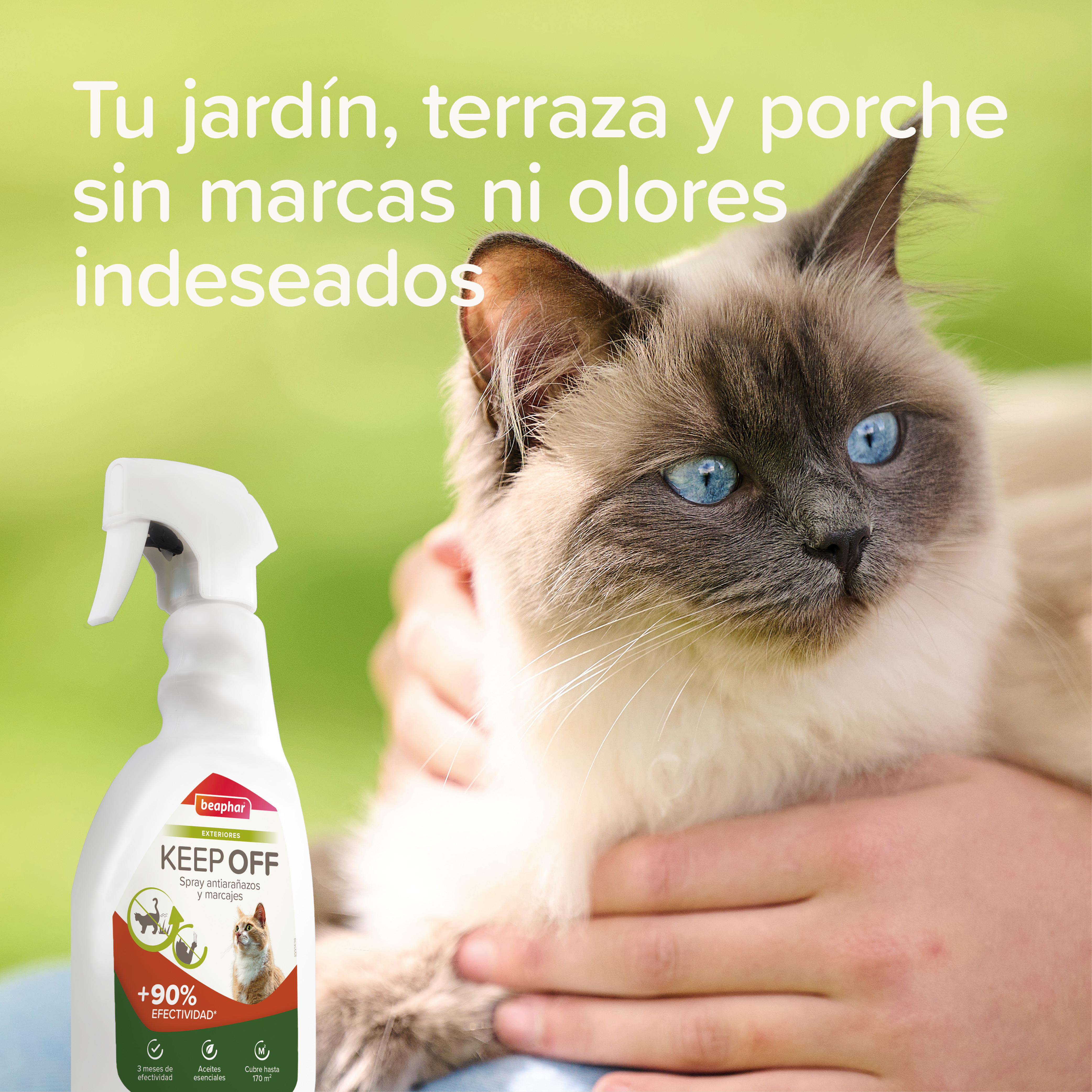 Beaphar Keep Off Spray  Educador Exteriores - 500ml