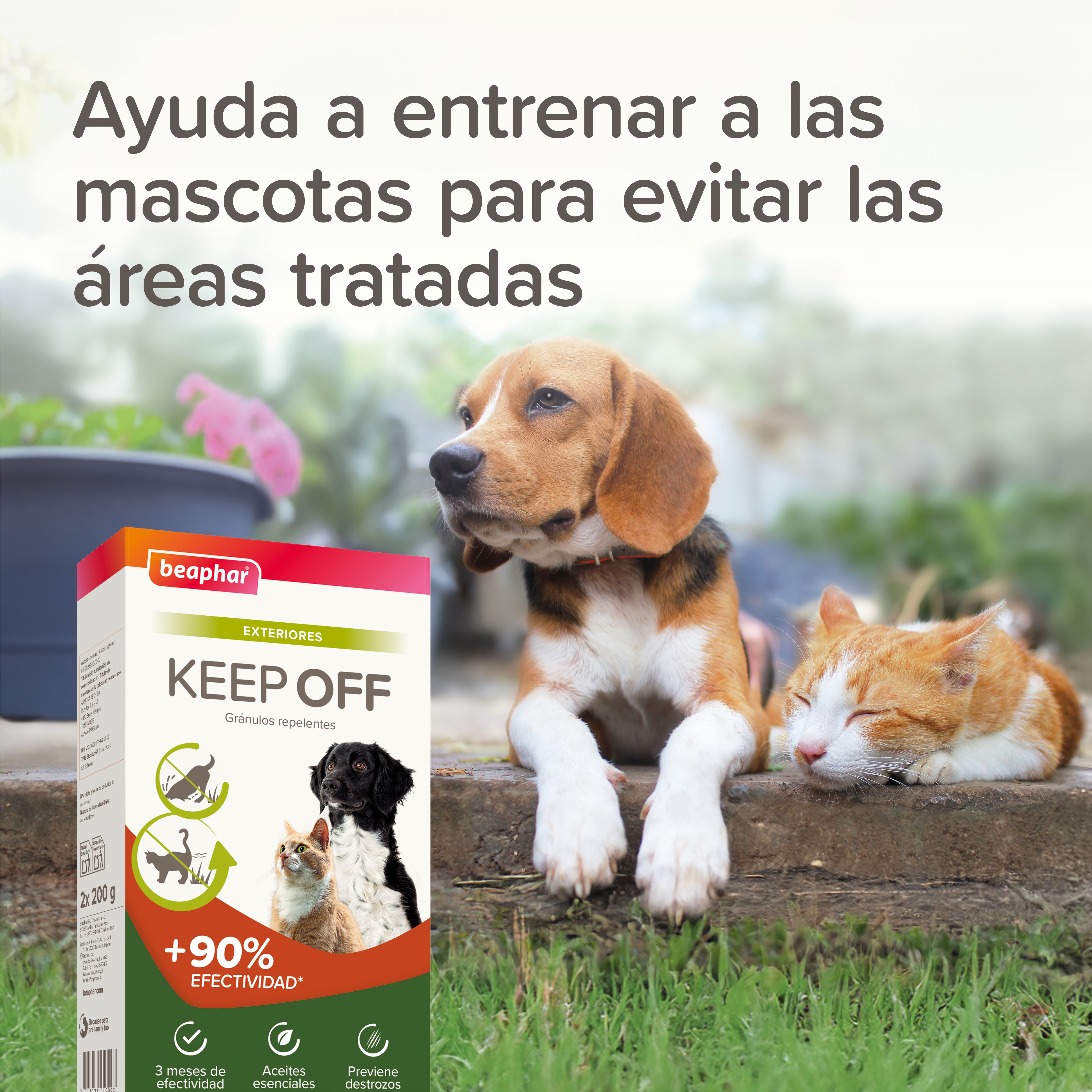 Beaphar Keep Off Gránulos Exteriores - 2 x 200g