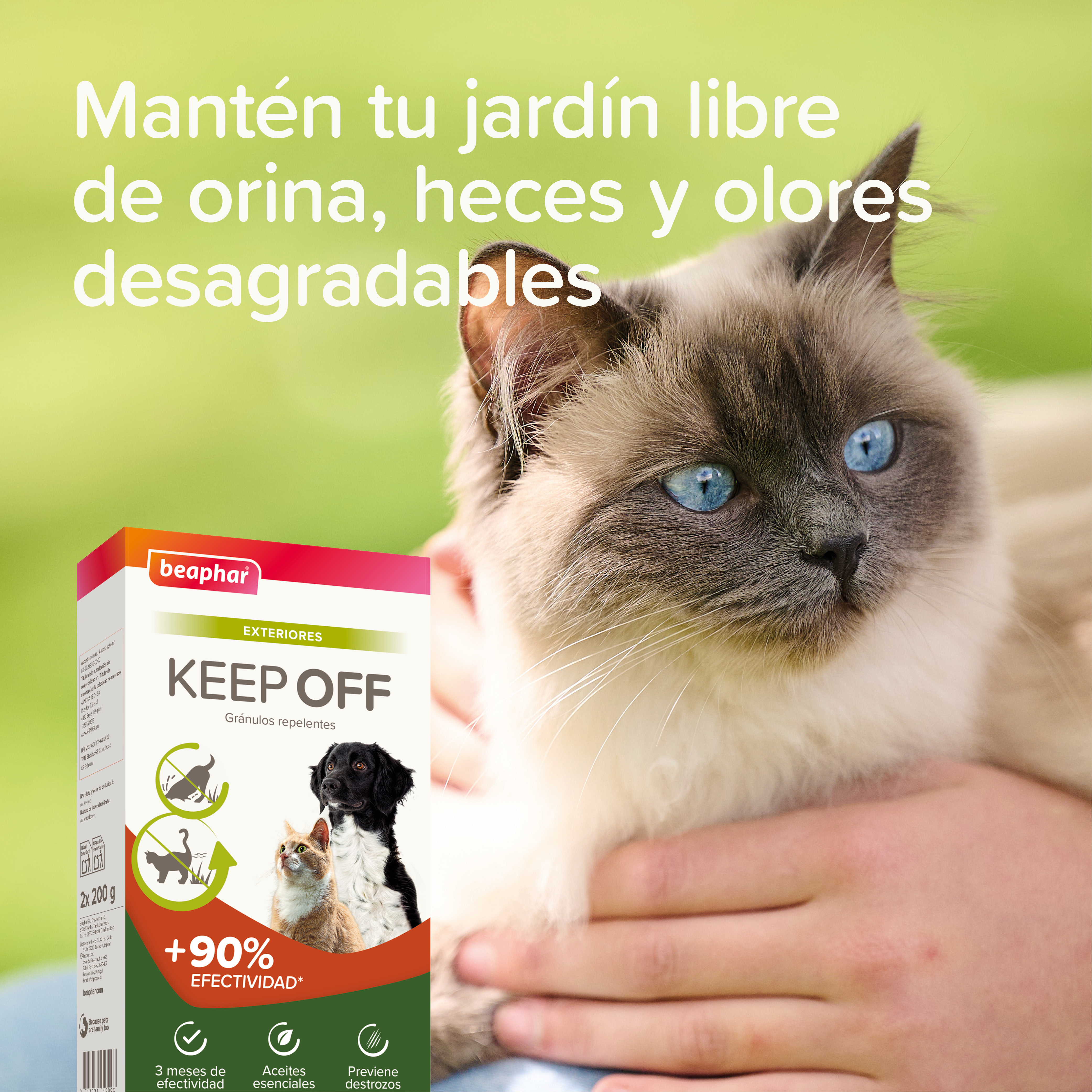 Beaphar Keep Off Gránulos Exteriores - 2 x 200g