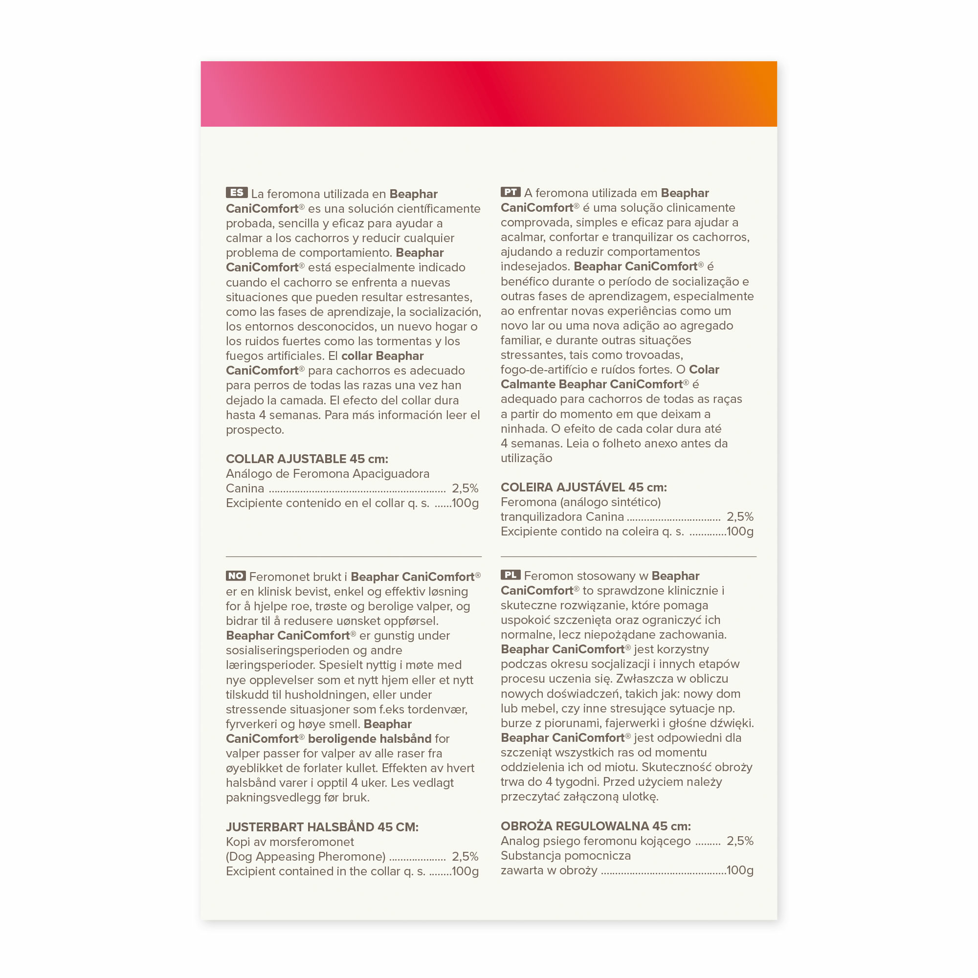 Beaphar CaniComfort® Collar Cachorros - 35 Cm