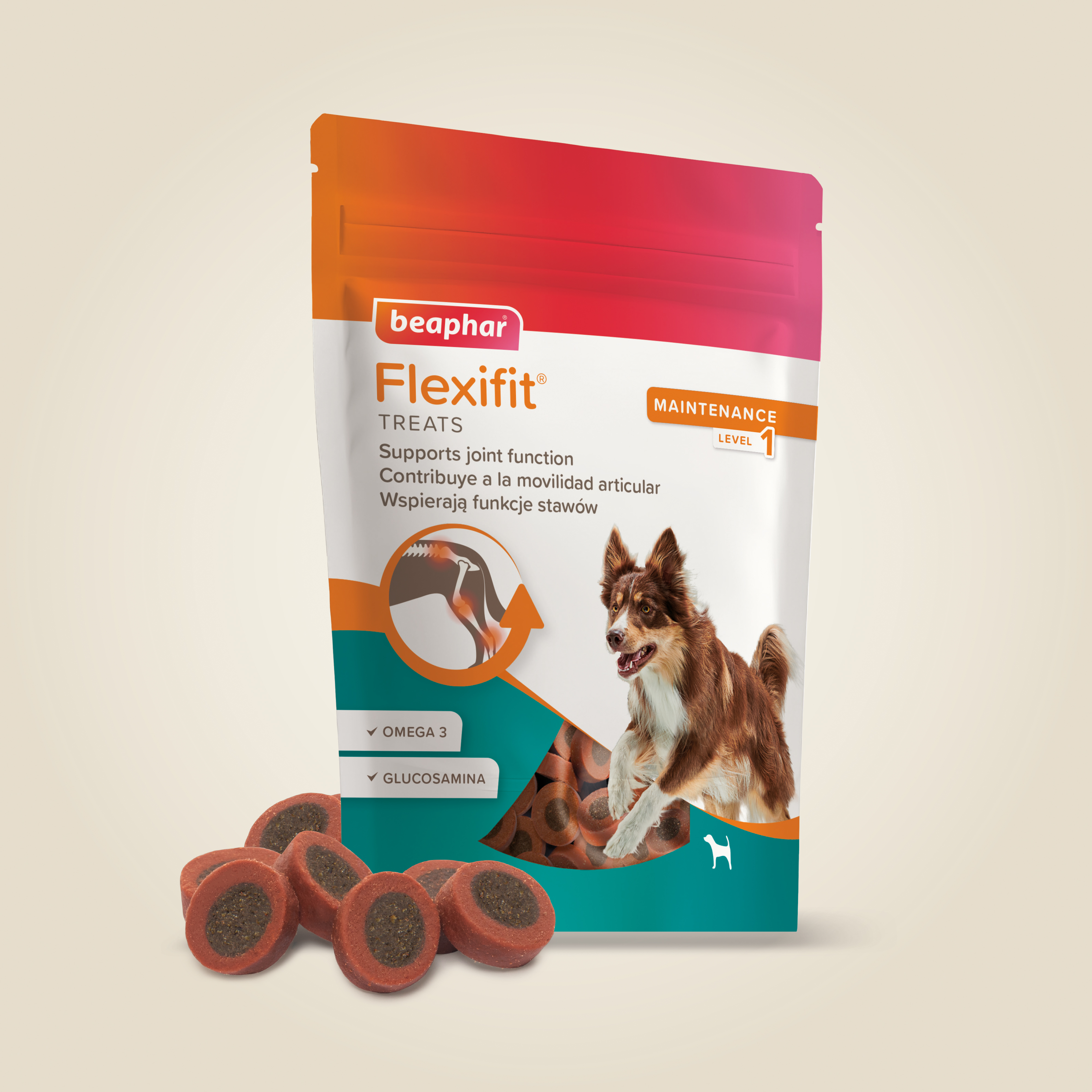 Pamlsky Beaphar Flexifit prevence & pohyb kloubů 150g