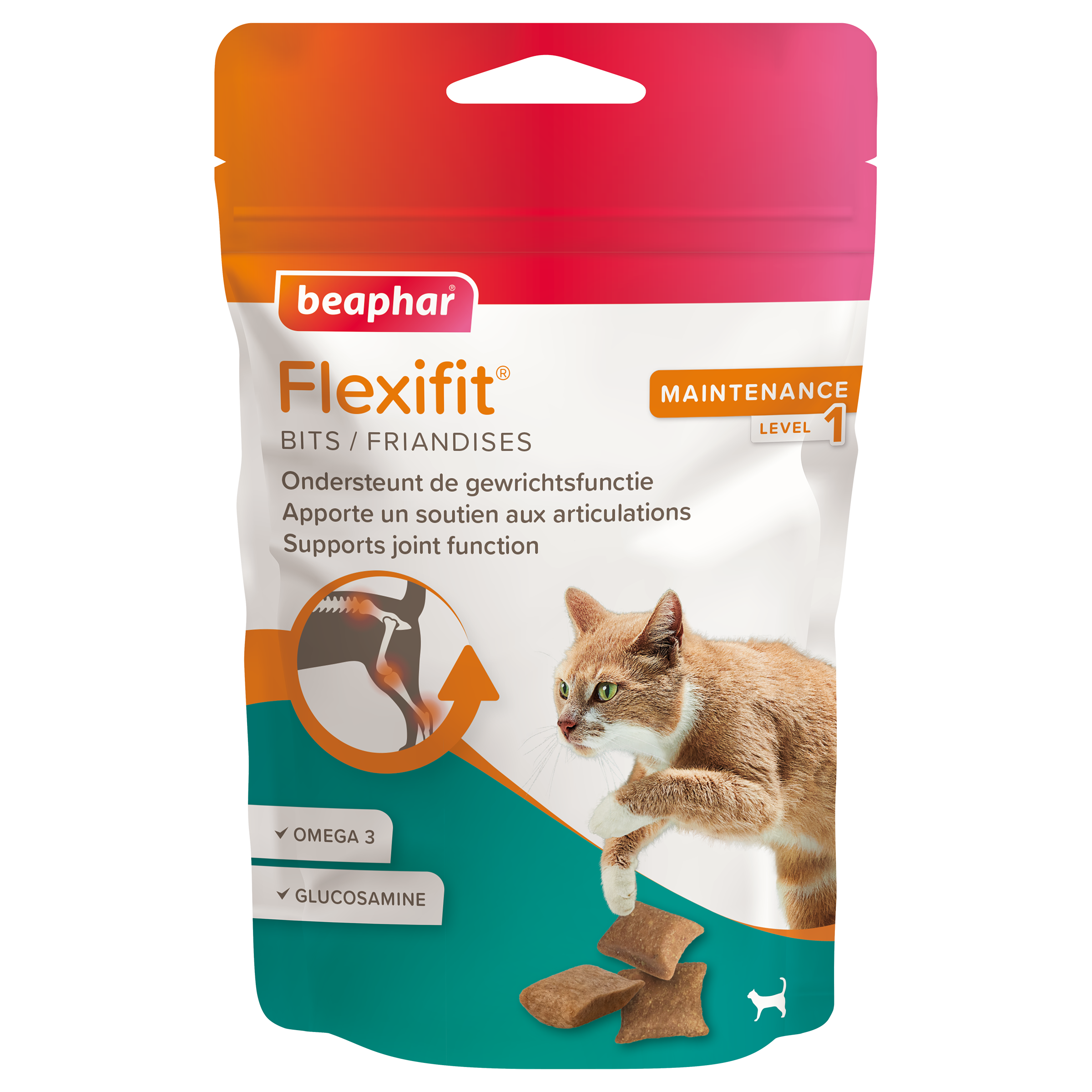 Beaphar Flexifit® Bits Katt 150g level 1