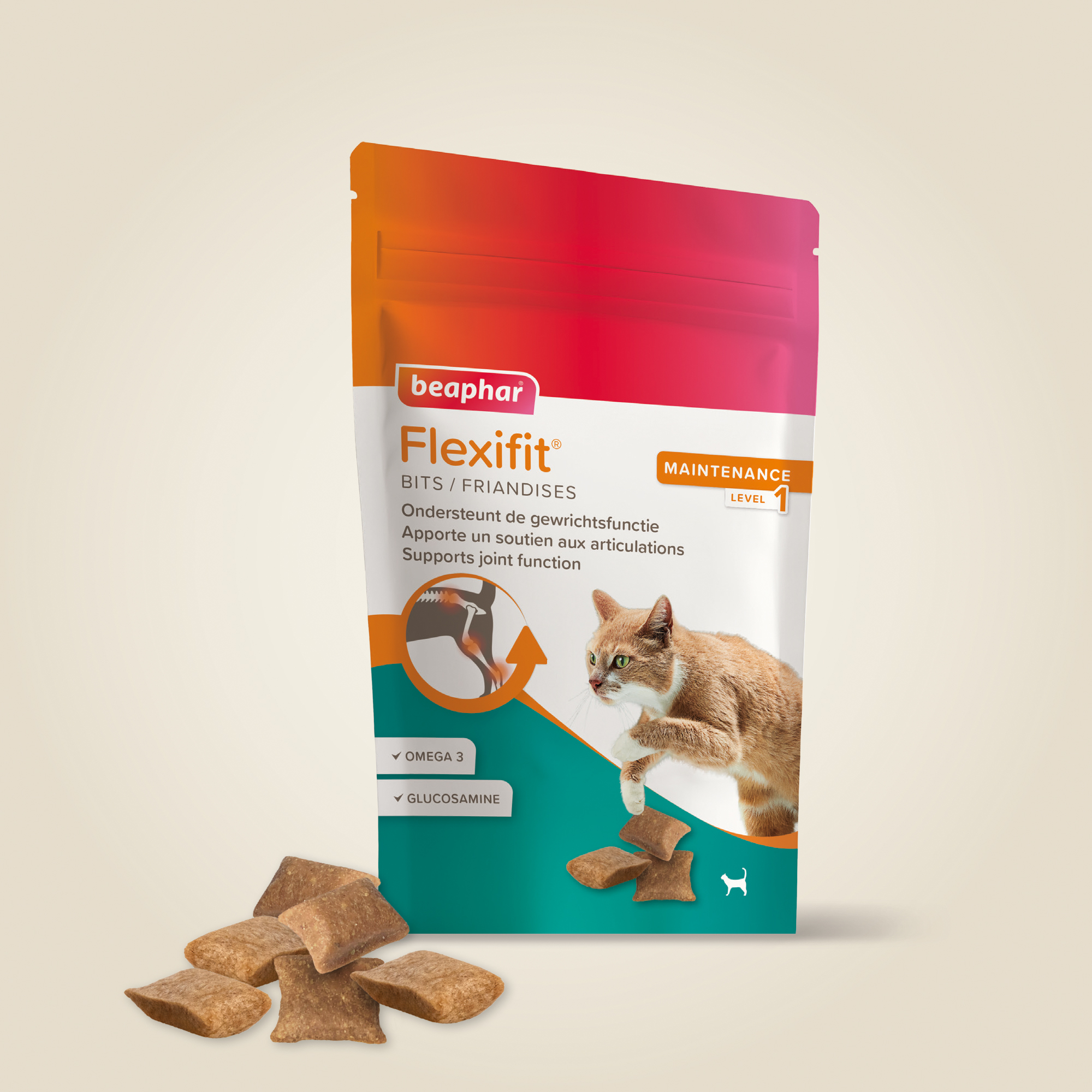Flexifit® jutalomfalat macskáknak, 150g