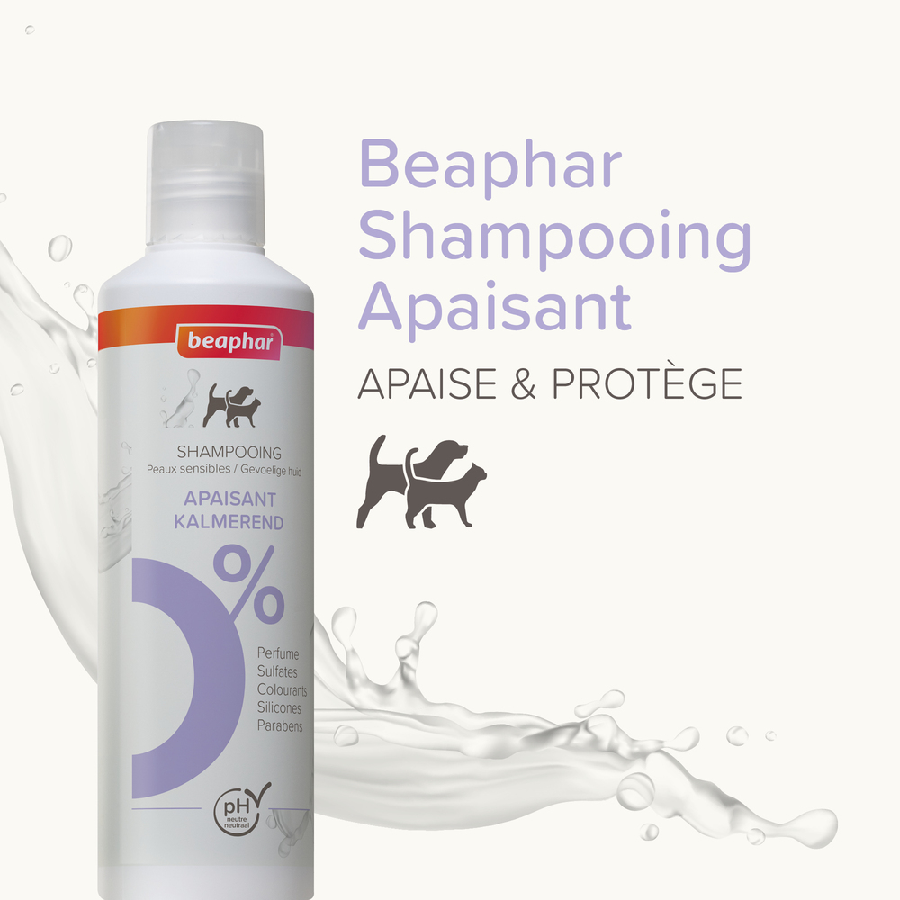 Gamme EXPERTS, Shampooing Apaisant pour chien et chat - 250 ml