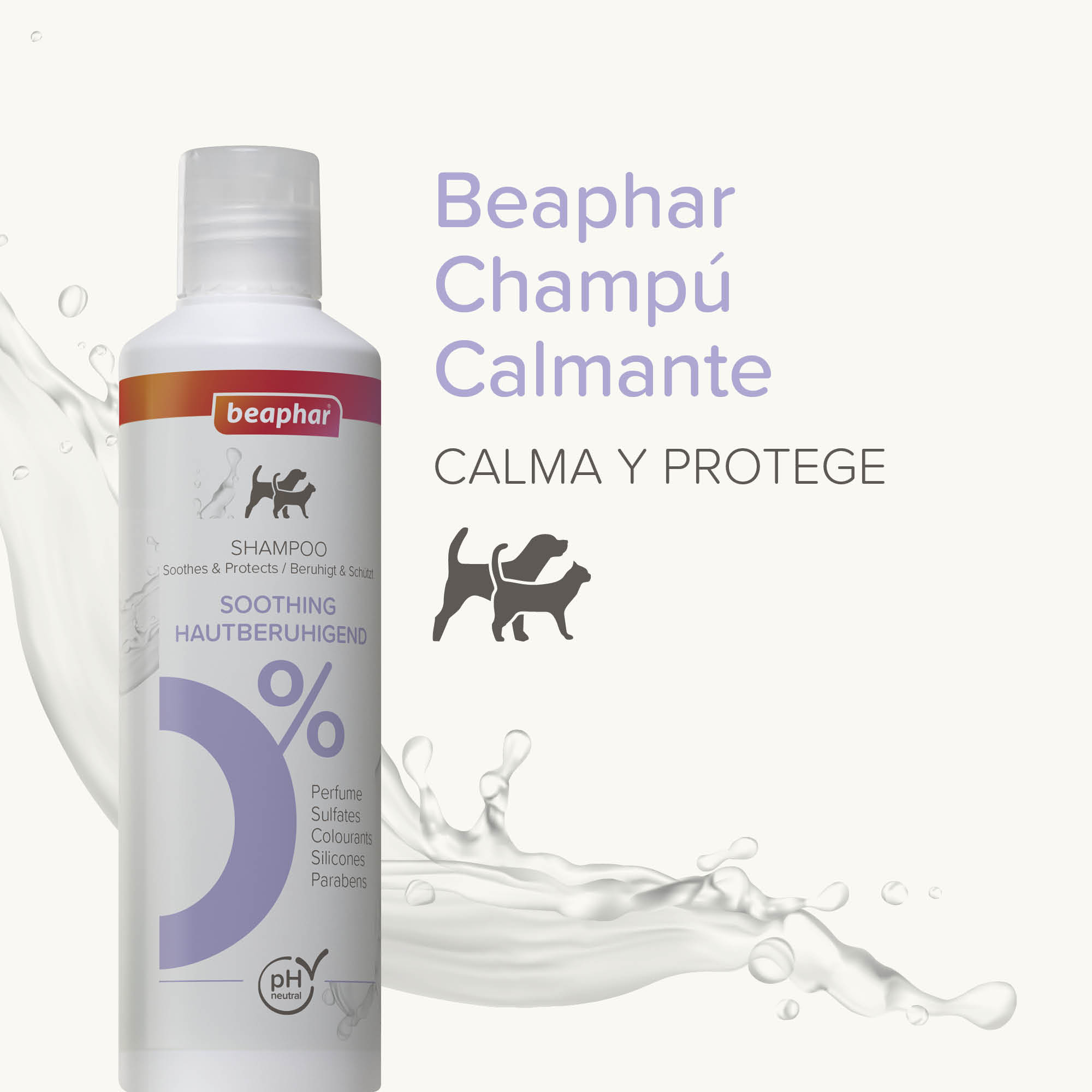 Beaphar Champú Calmante Perros y Gatos - 250ml