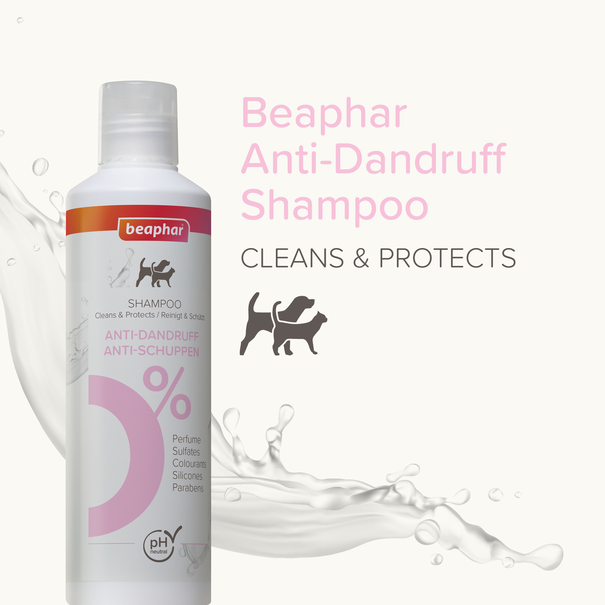 Beaphar Sensitive Skincare Anti-Dandruff Shampoo - 250ml