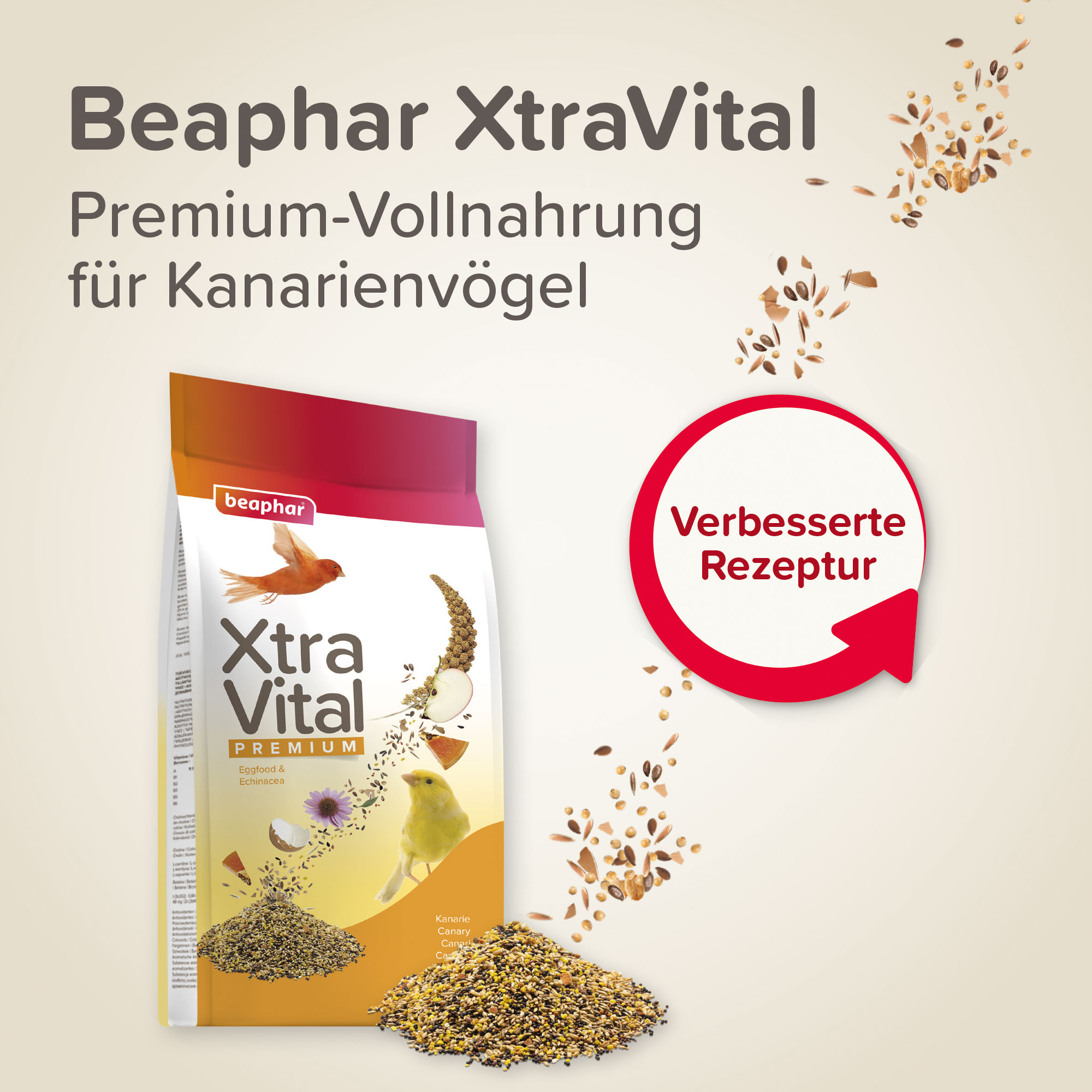 Beaphar XtraVital Kanarien, 500g