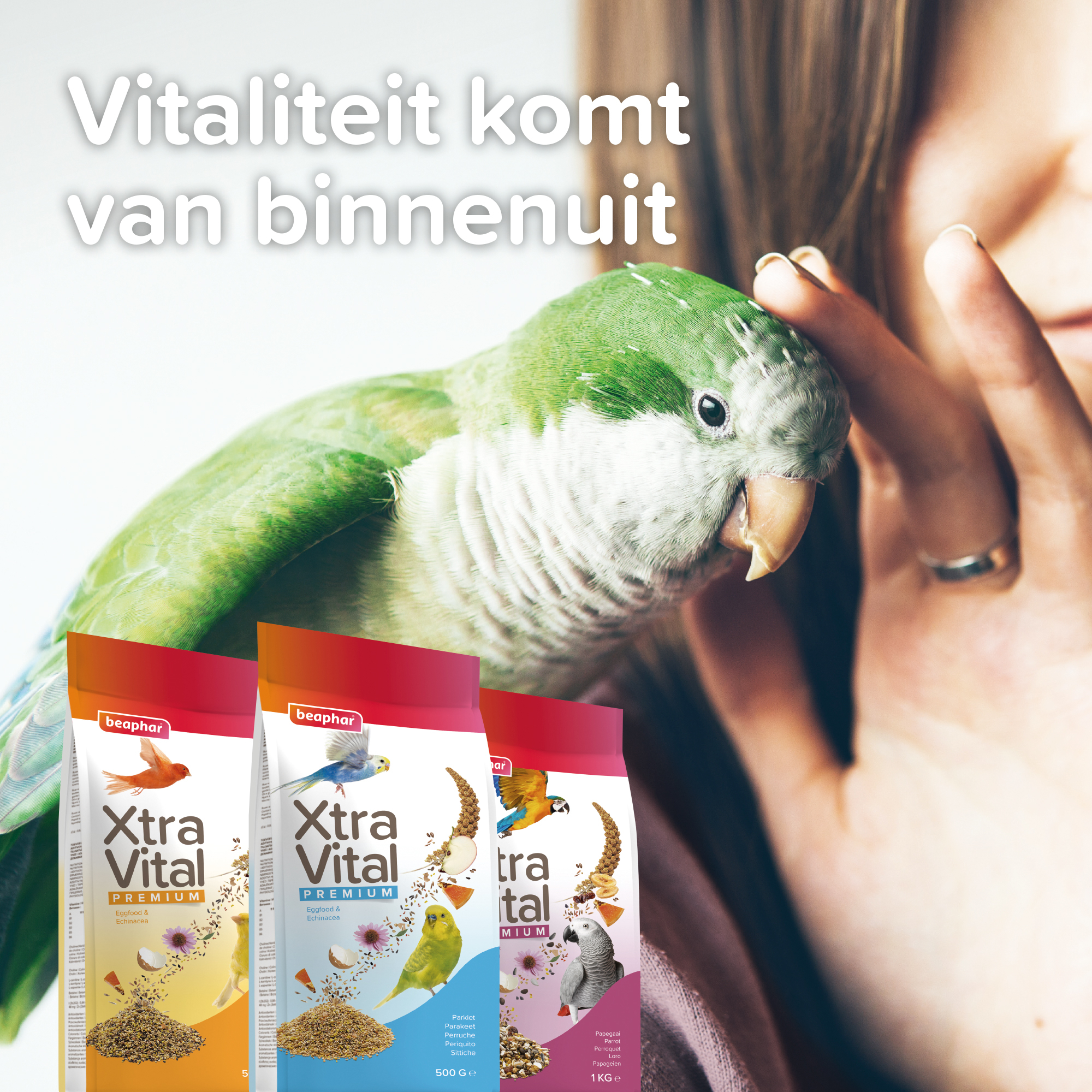 Beaphar XtraVital papegaai 3kg
