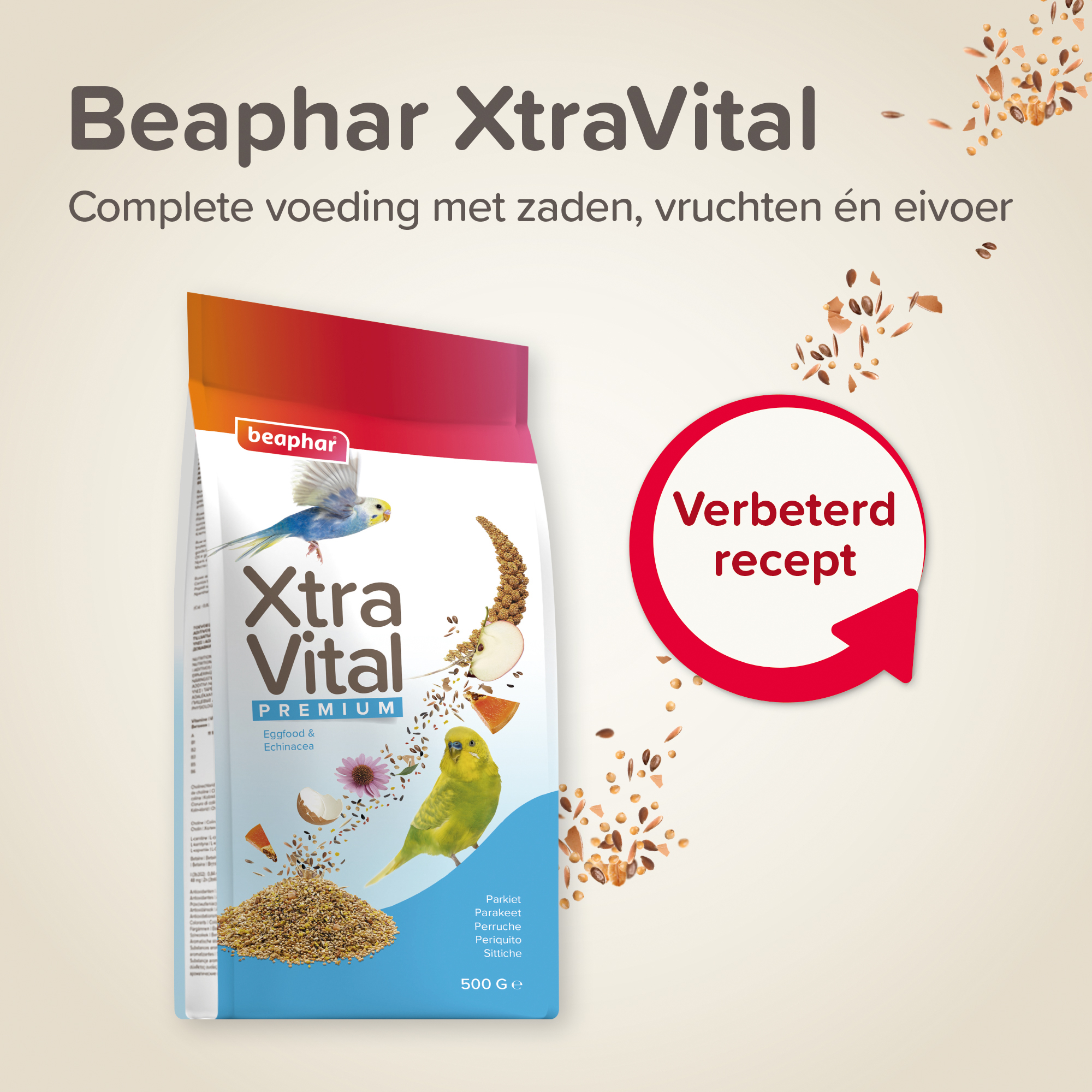 Beaphar XtraVital parkiet 500g