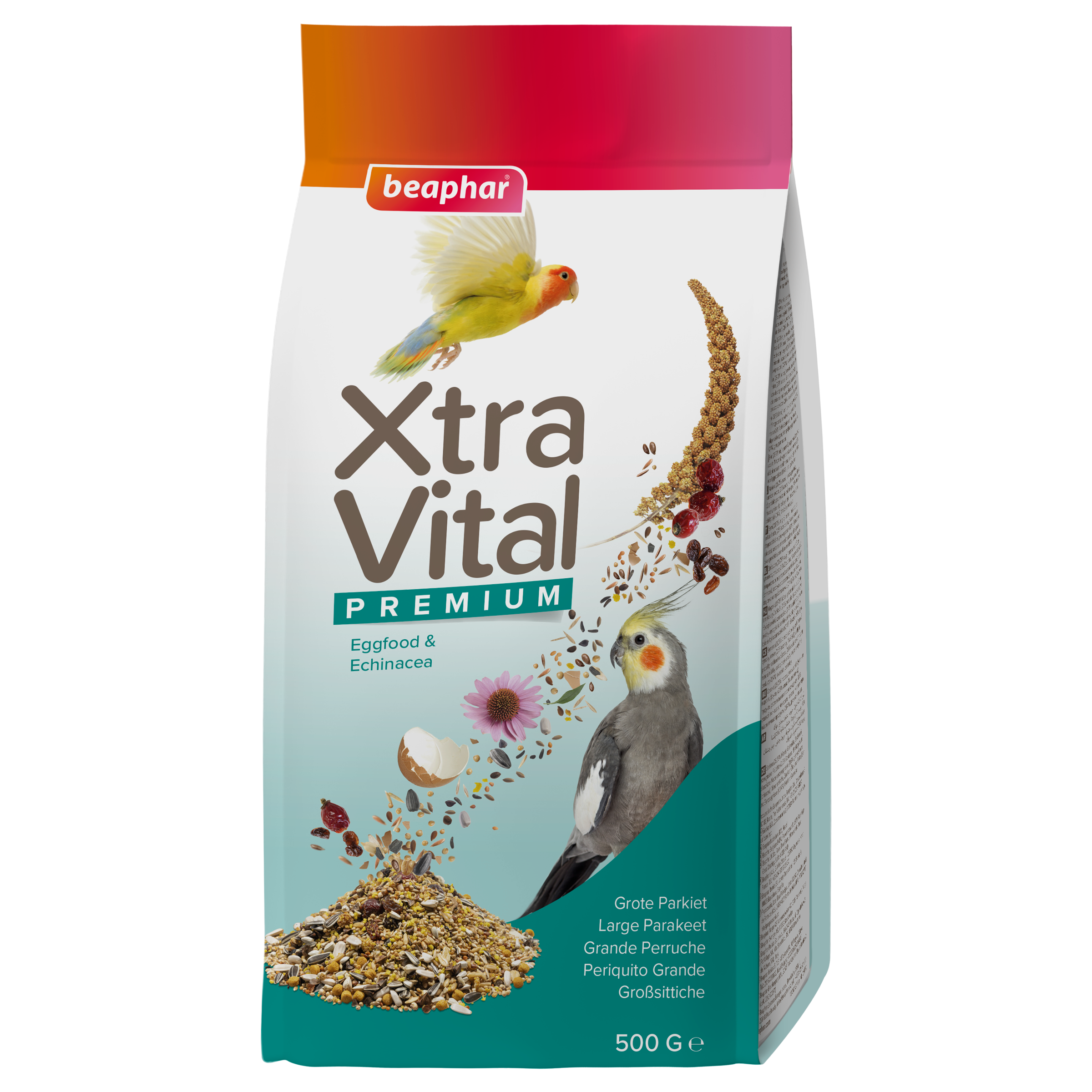 Beaphar XtraVital Large Parakeet Complete Bird Food