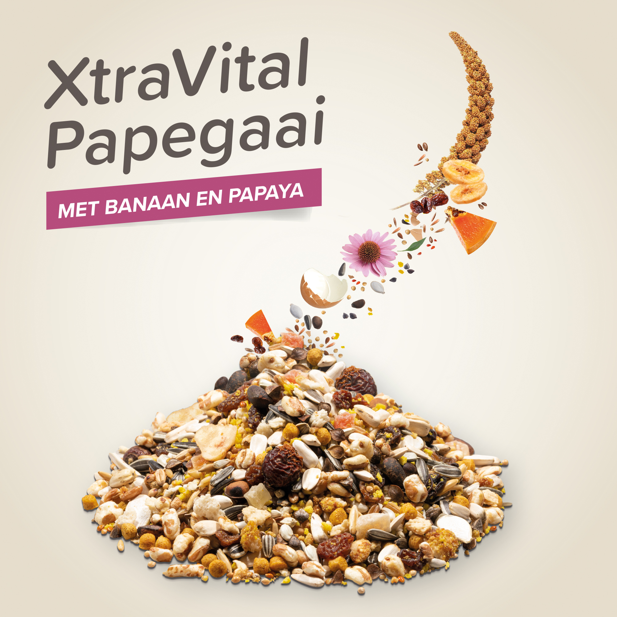 Beaphar XtraVital papegaai 3kg