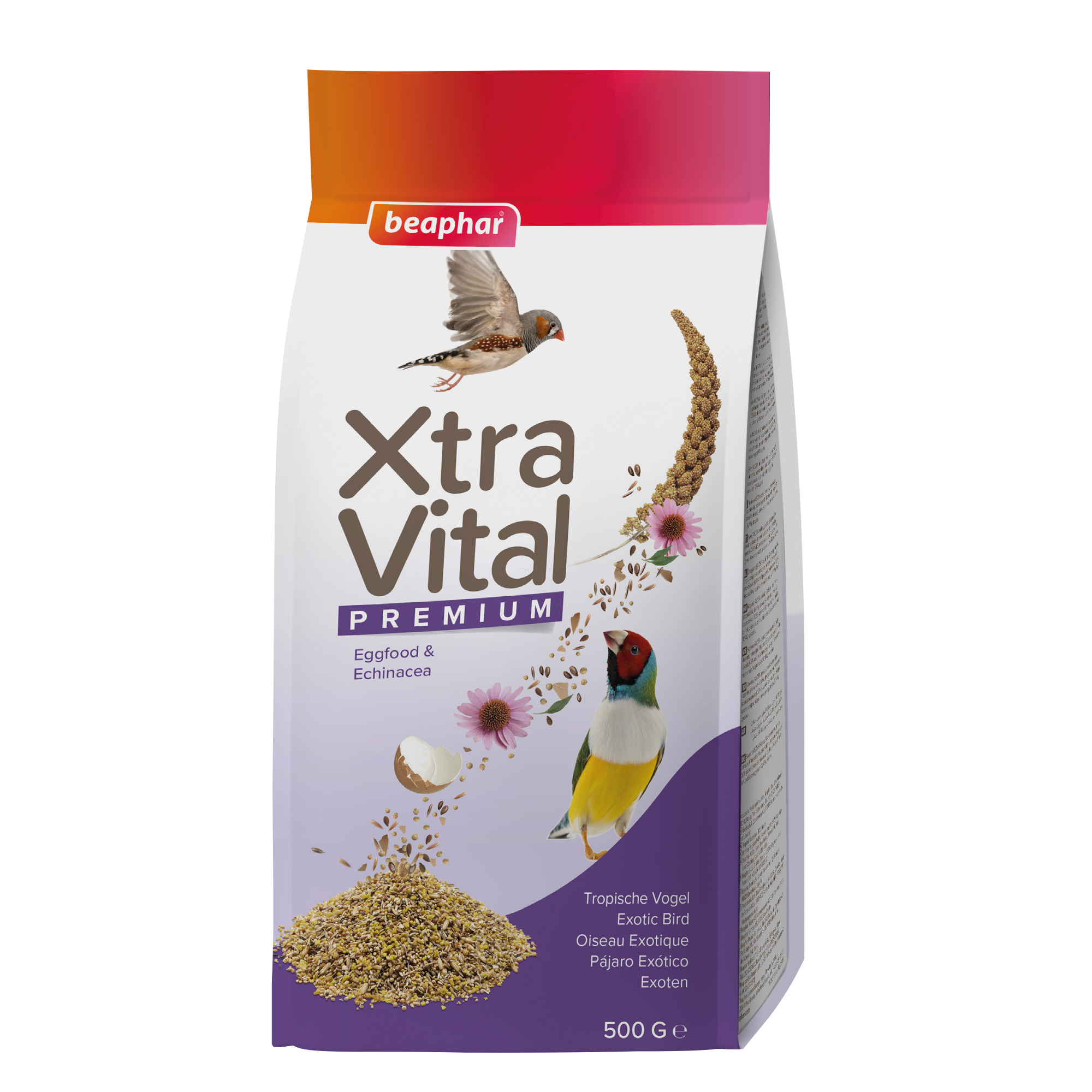 XTR TROPICAL BIRD 500G - karma dla egzotycznych ptaków tropikanych