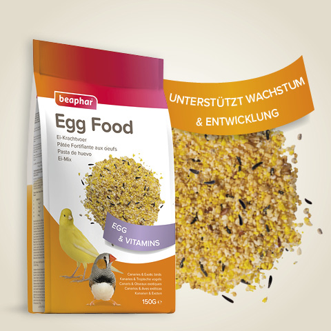 Beaphar Ei-Mix für Kanarien & Exoten, 150g