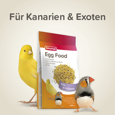 Beaphar Ei-Mix für Kanarien & Exoten, 150g