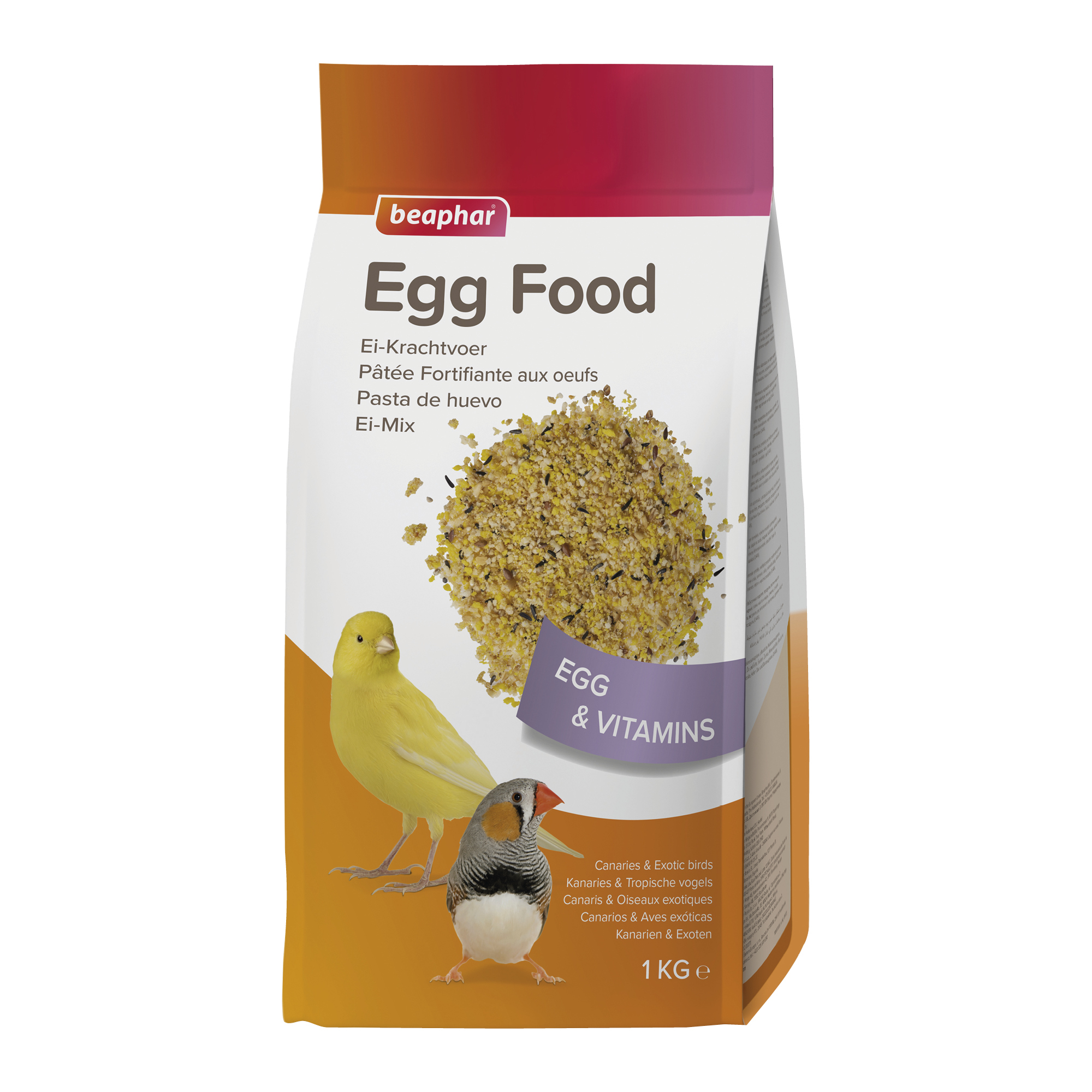 Beaphar Egg Food for Canaries & Exotic Birds – 1kg