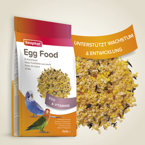 Beaphar Ei-Mix für Sittiche & Papageien, 150g