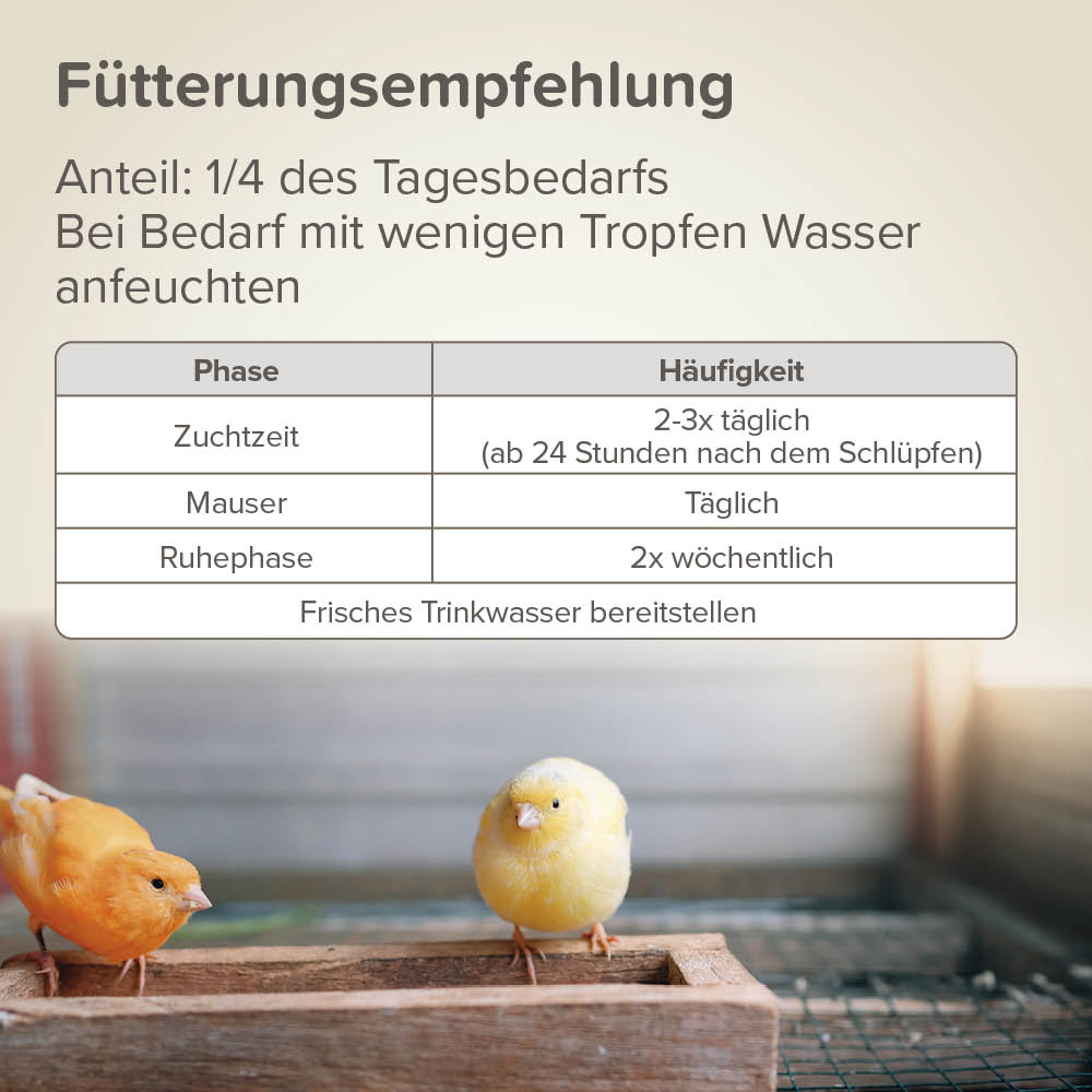 Beaphar Ei-Mix für Sittiche & Papageien, 1kg