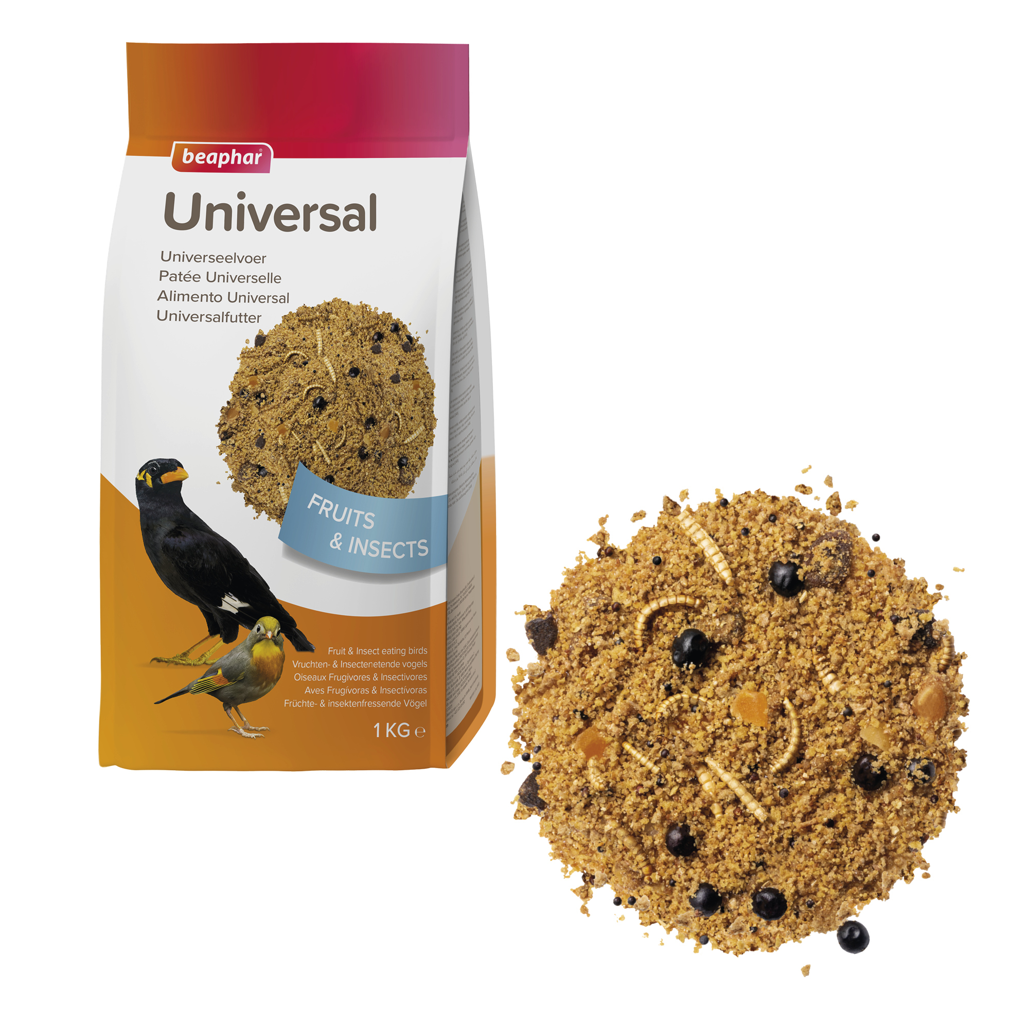 Beaphar Universal Food for Softbill Birds – 1kg