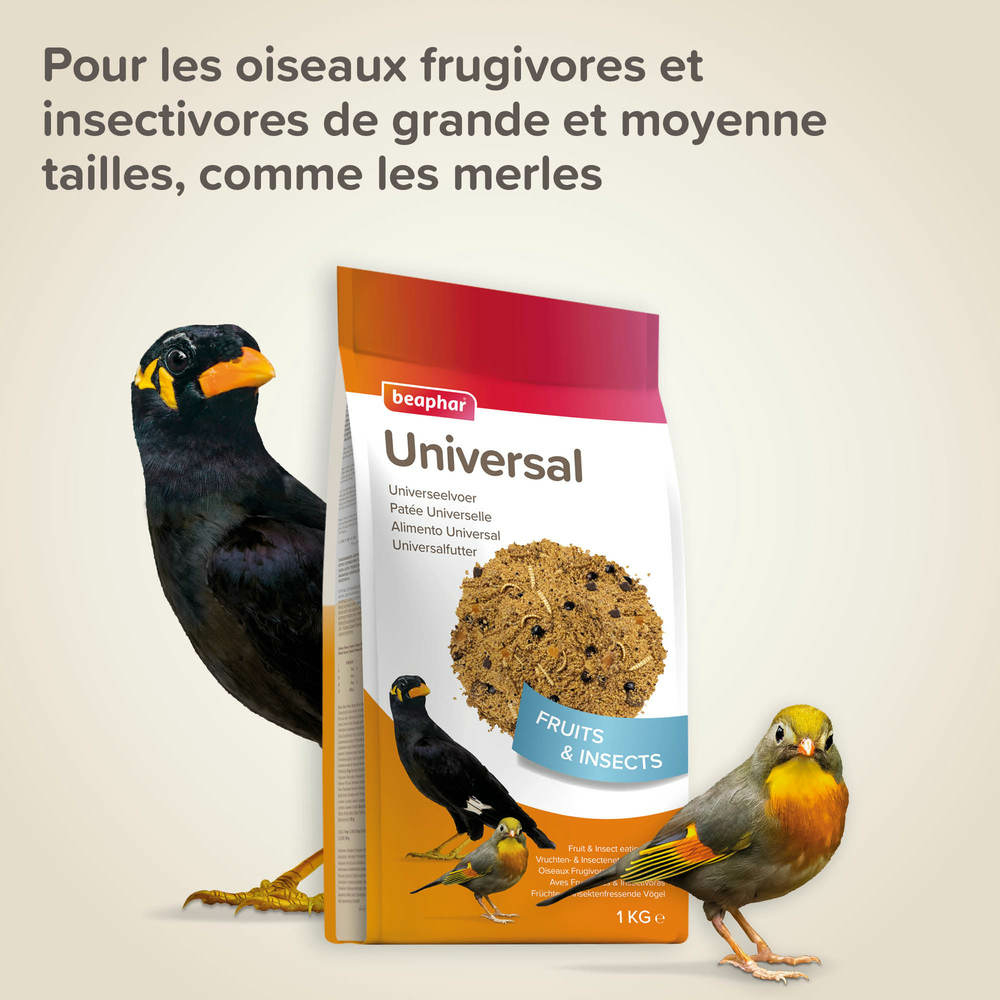 Universal, Pâtée Universelle pour Oiseaux - 1 kg