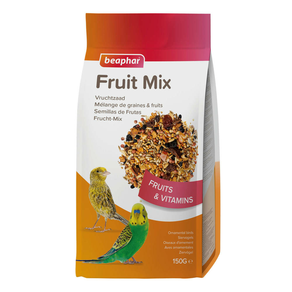 Fruit Mix, Mélange de graines et fruits pour Oiseaux d'ornements - 150 g