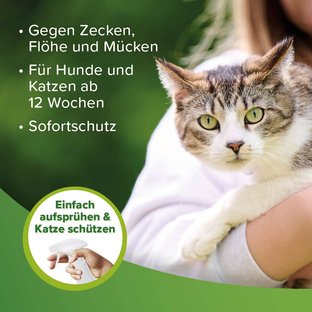 Beaphar Zecken- und Flohschutz Spray, 500ml