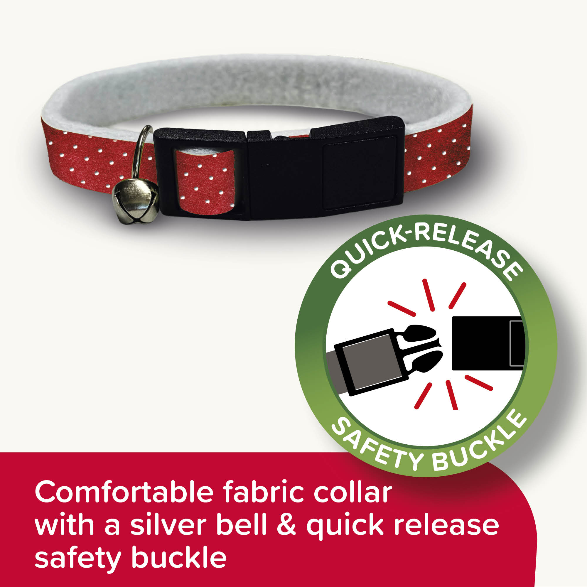 Beaphar Soft Sparkle Flea Collar for Cats, 30cm