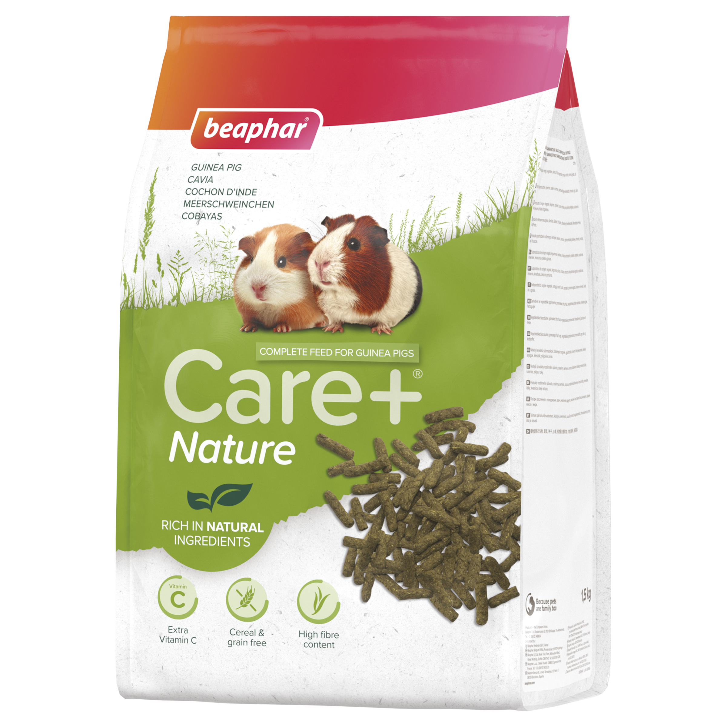Beaphar Care+ Nature Cavia 1,5kg