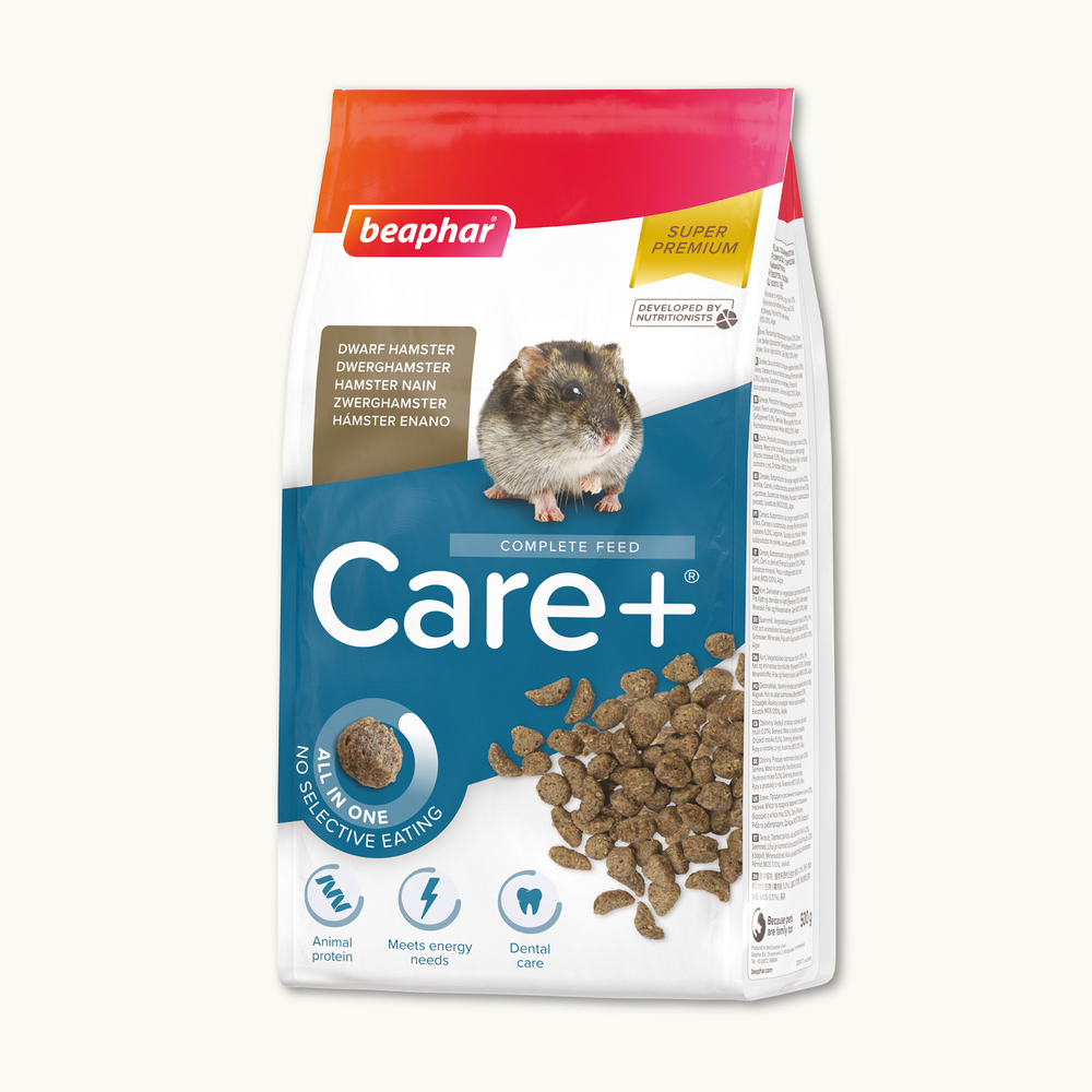Care+®, Alimentation super premium pour Hamster nain – 500 g