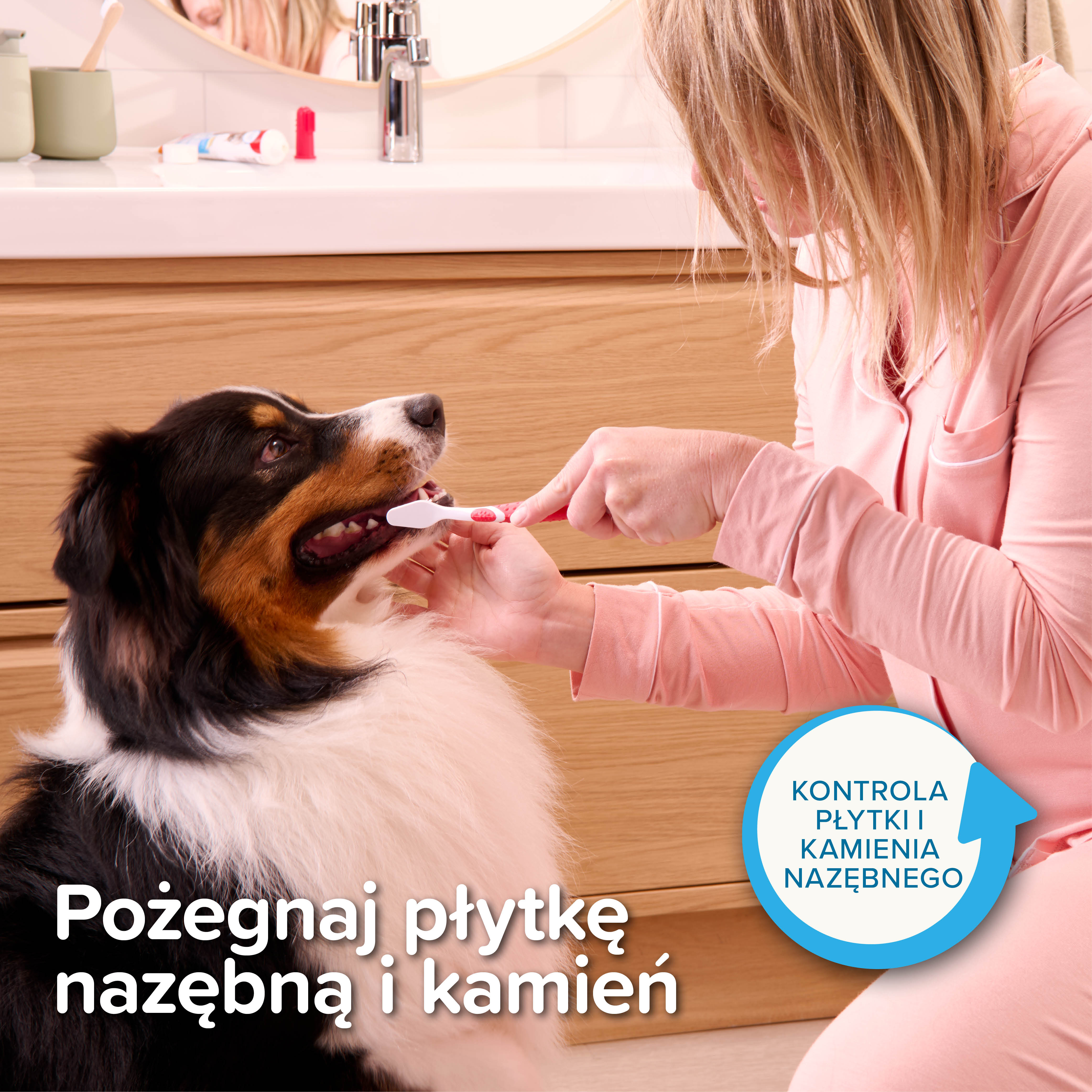 TOOTH COMBIPACK - zestaw: pasta do zębów 100g + szczoteczka dla dorosłego psa/kota