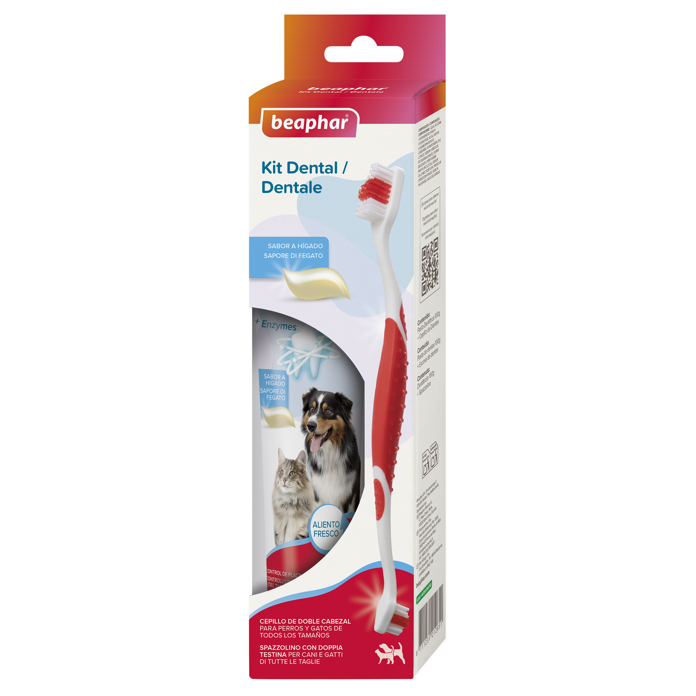 Beaphar Pack Dental: Pasta Dental+ Cepillo Dental