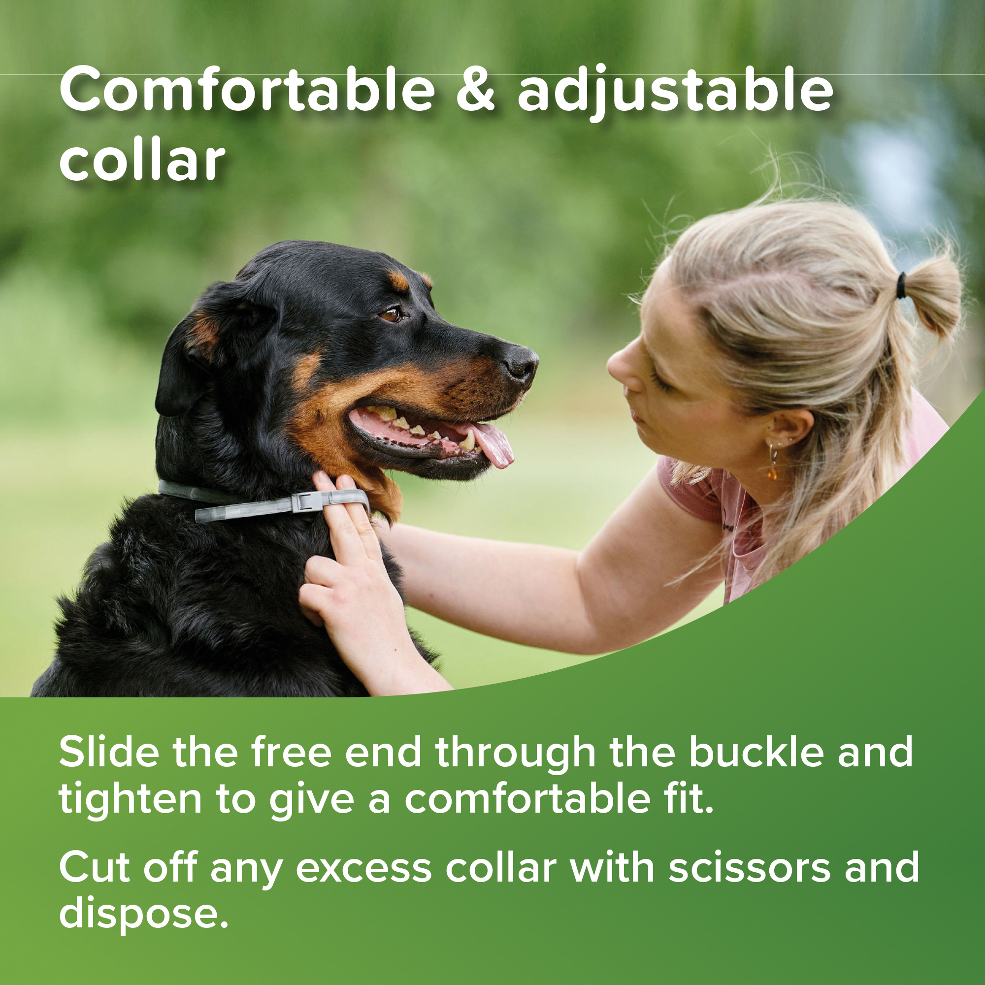 Beaphar VETOpure Plant-Based Flea Flea Repellent Collar for Dogs, 65cm