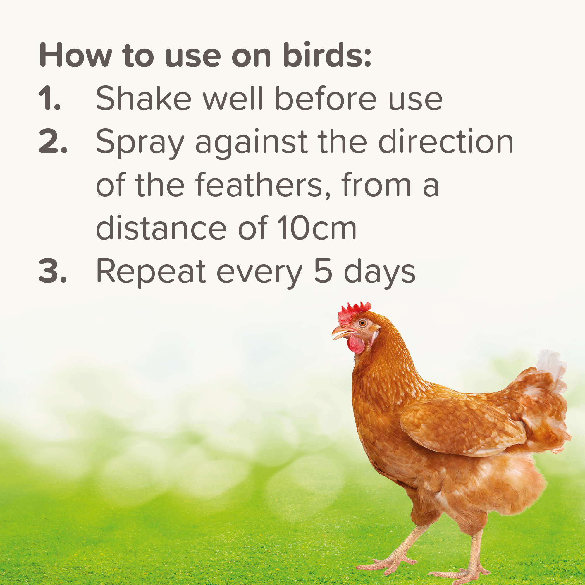 Beaphar Dimethicare Mite Blocker for Chickens, Aviary Birds & their Housing, 500ml