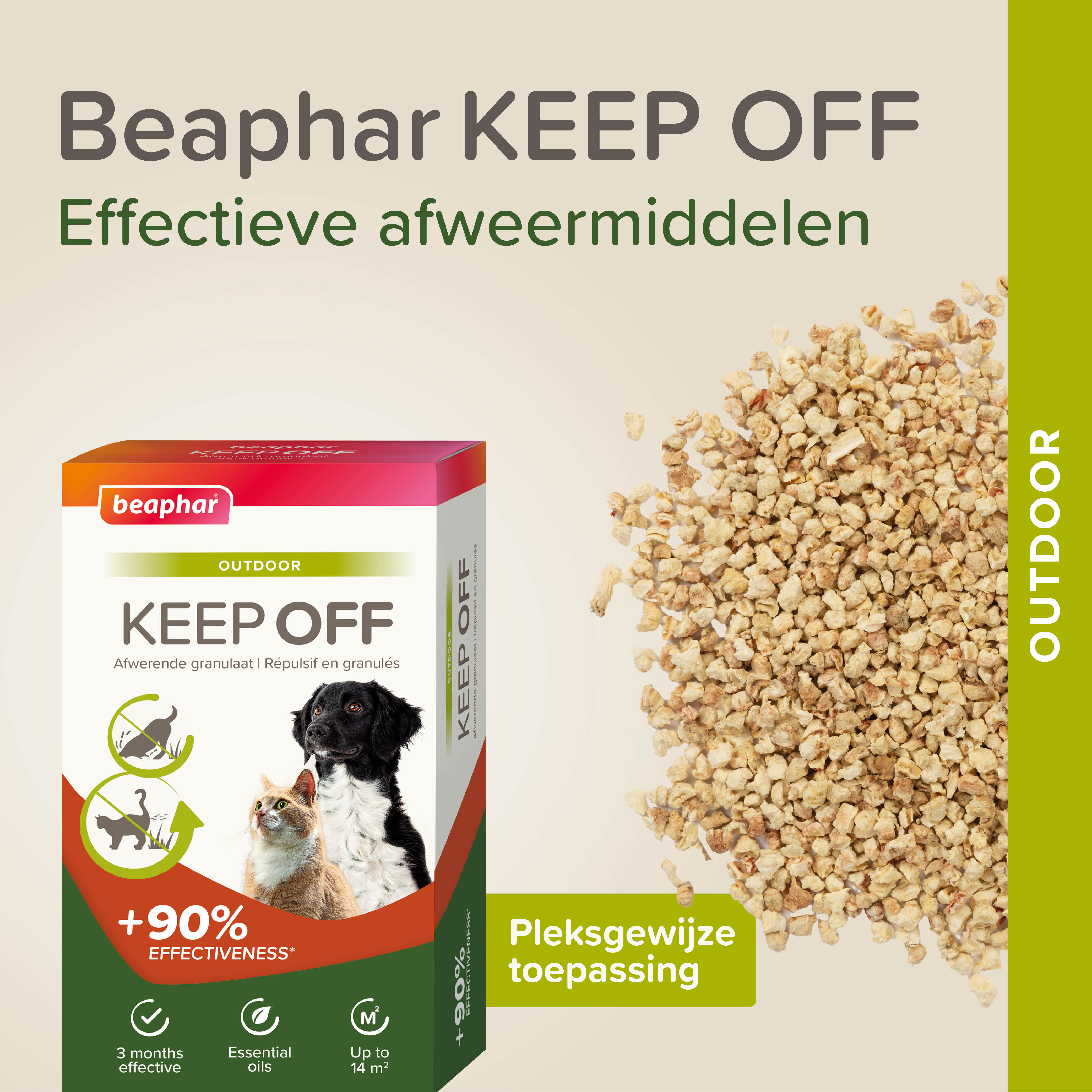 KEEP OFF granulaat 2 x 200g