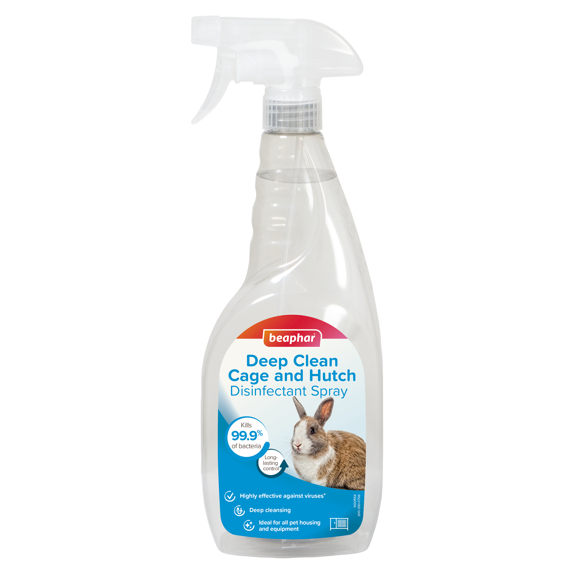 Beaphar Deep Clean Cage & Hutch Disinfectant Spray – 750ml