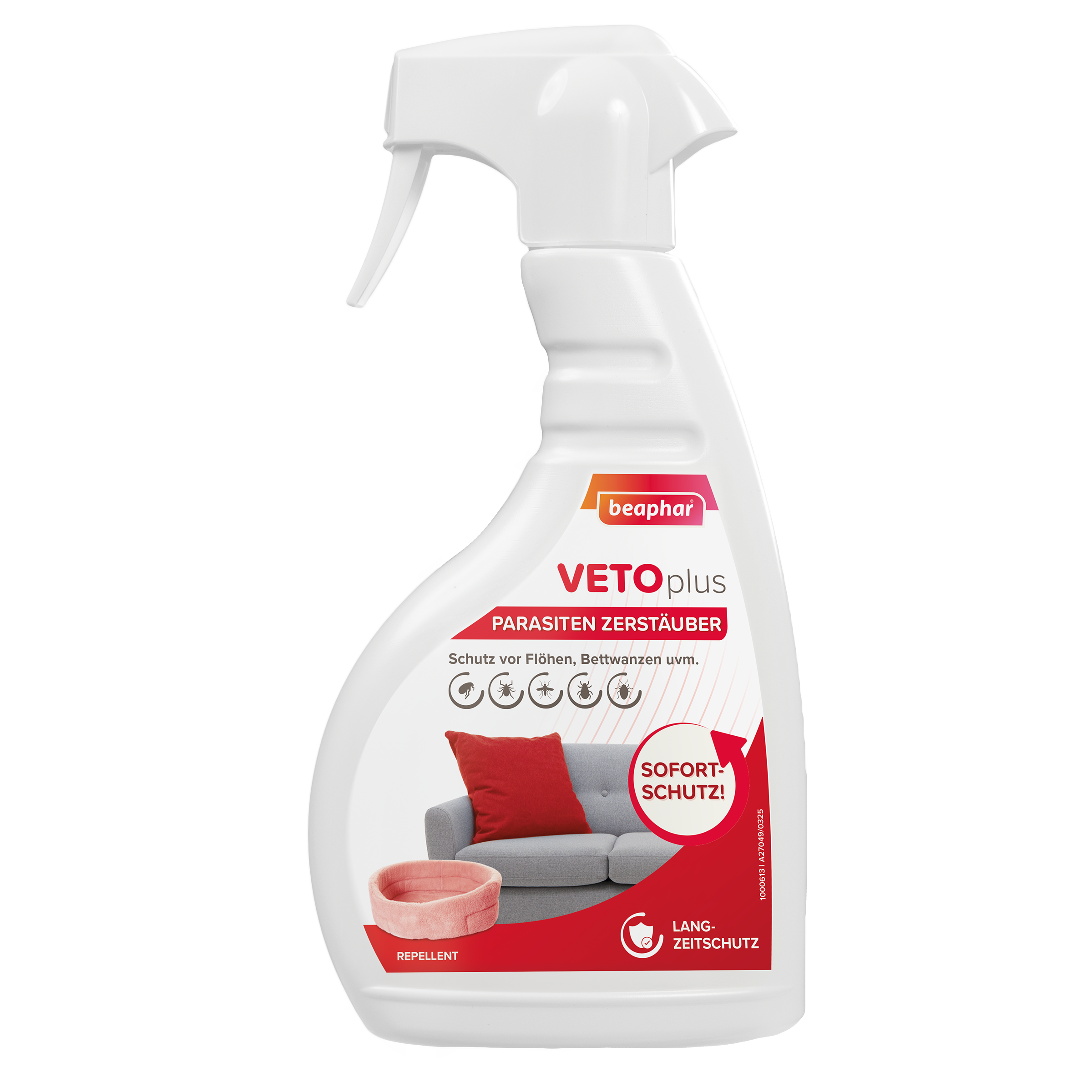 Beaphar VETOplus Parasiten Zerstäuber, 500ml