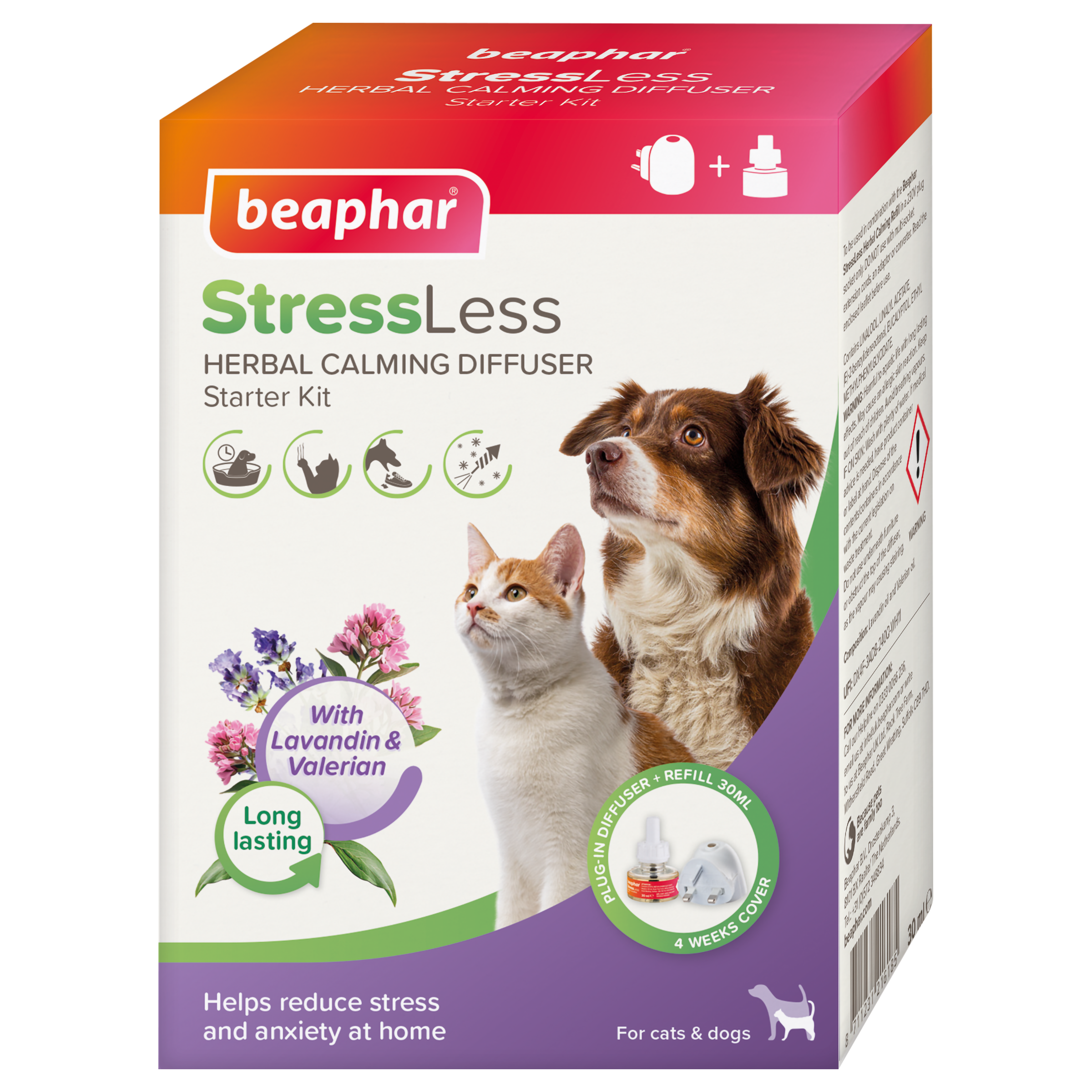 Beaphar StressLess Herbal Calming Diffuser Cat & Dog