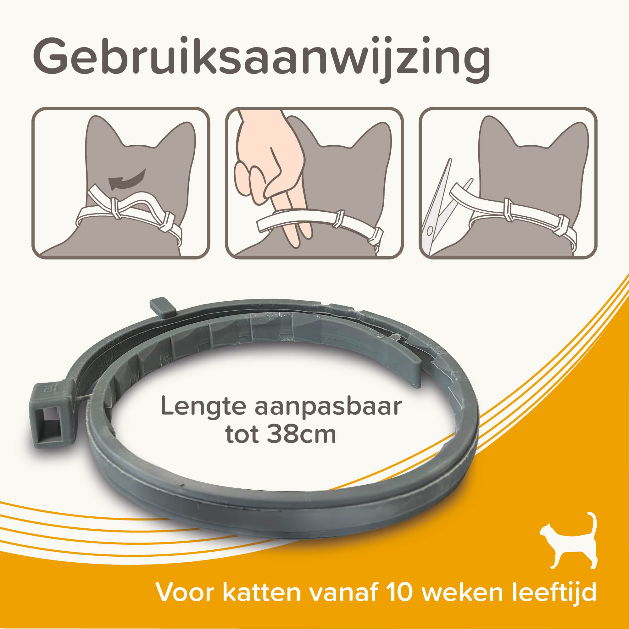 Beaphar Medicinale halsband kat 1st
