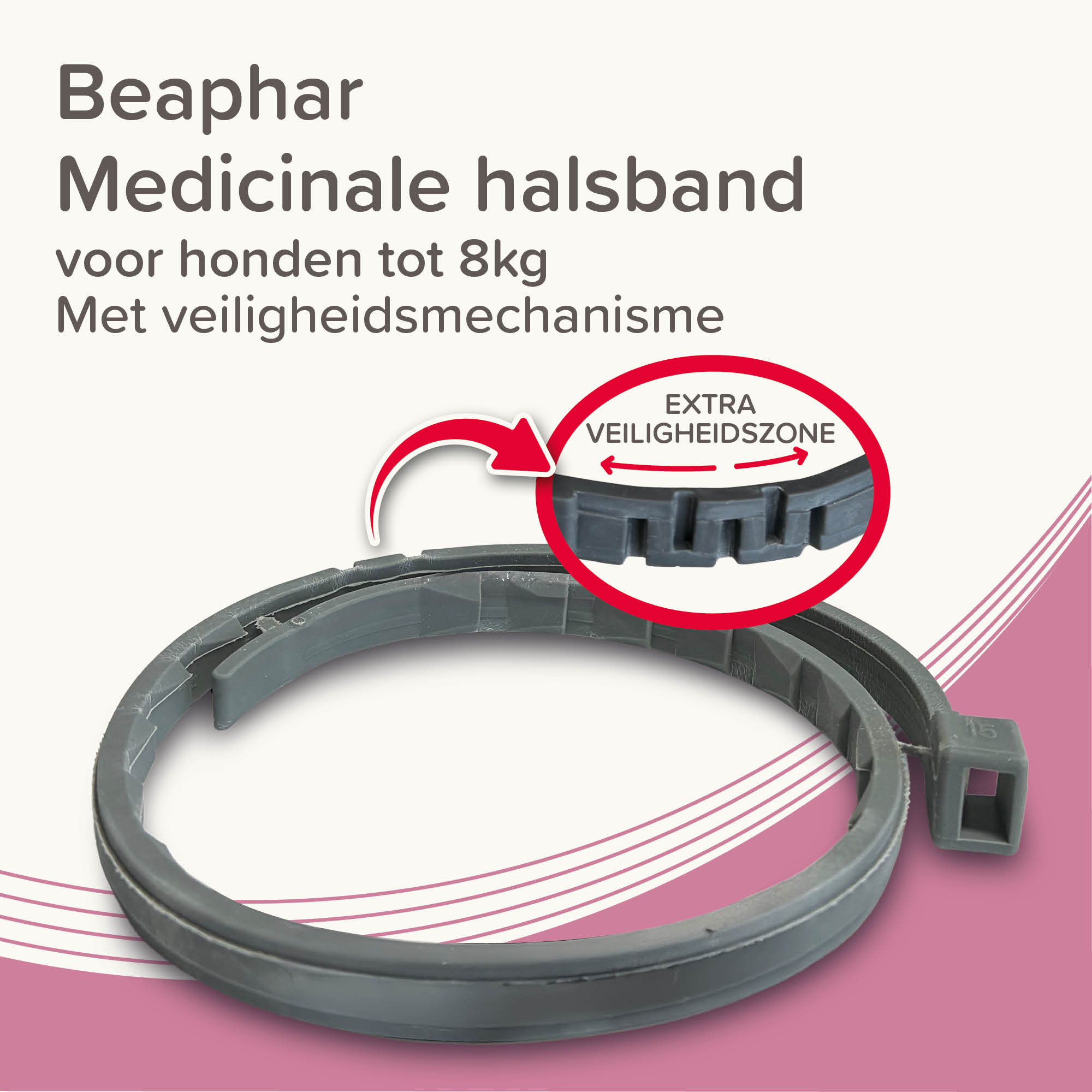 Beaphar Medicinale halsband hond tot 8kg 1st
